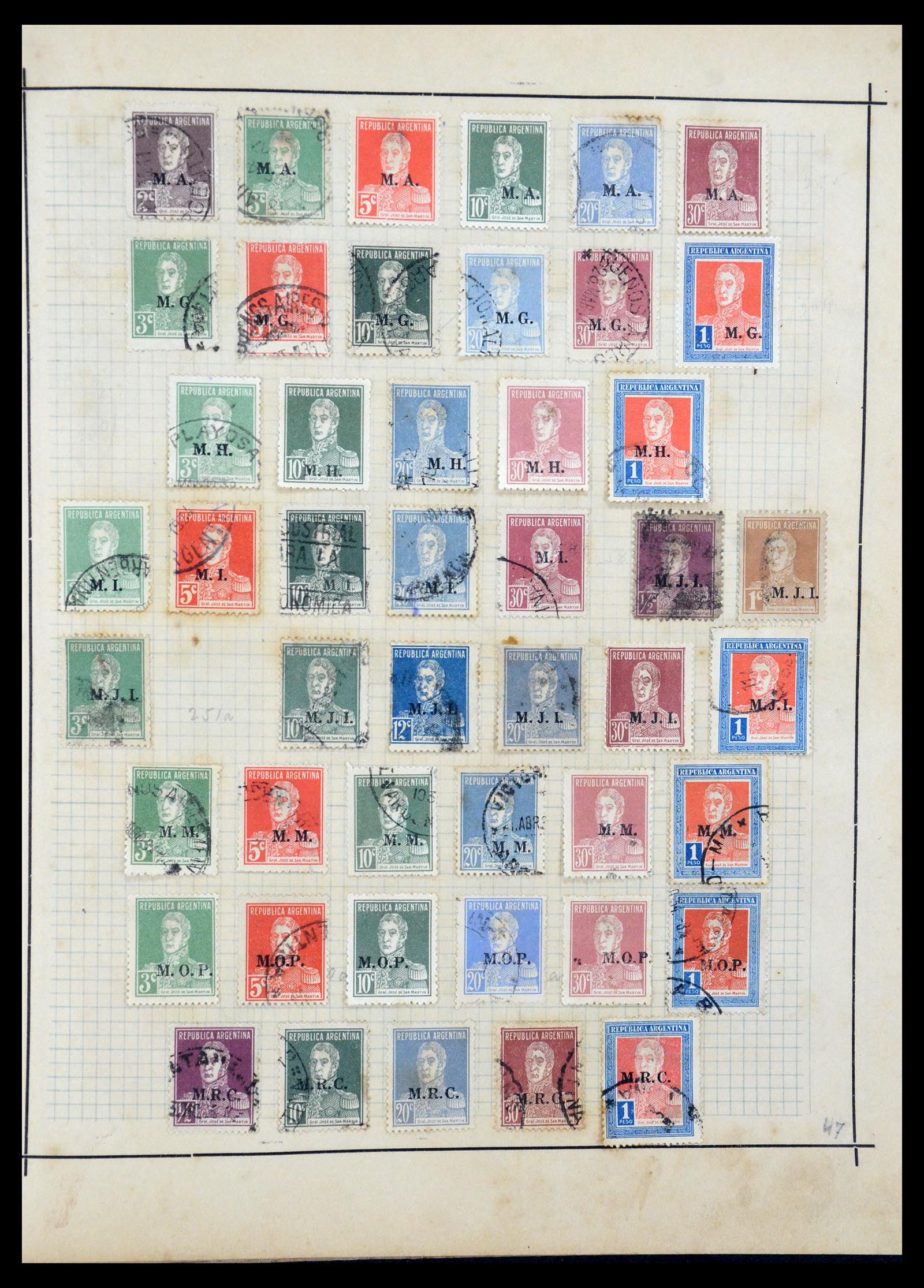 36235 020 - Stamp collection 36235 South America 1853-1935.