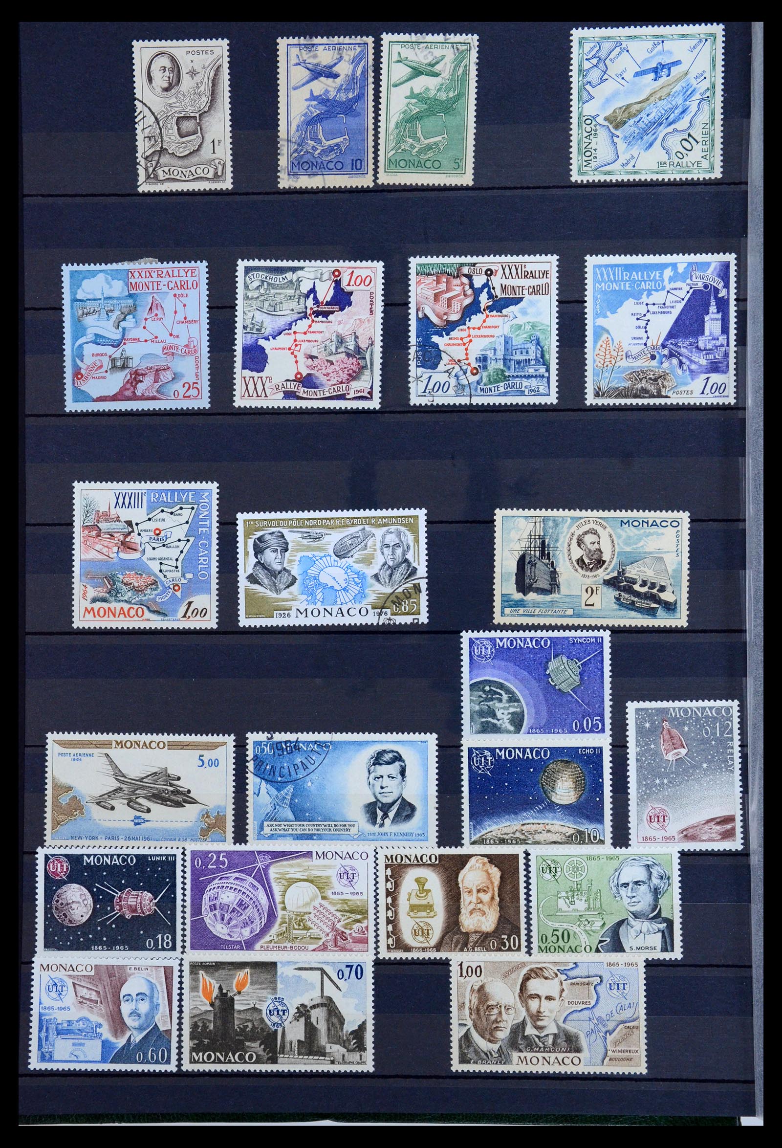 36238 002 - Postzegelverzameling 36238 Motief landkaarten 1900-2000.