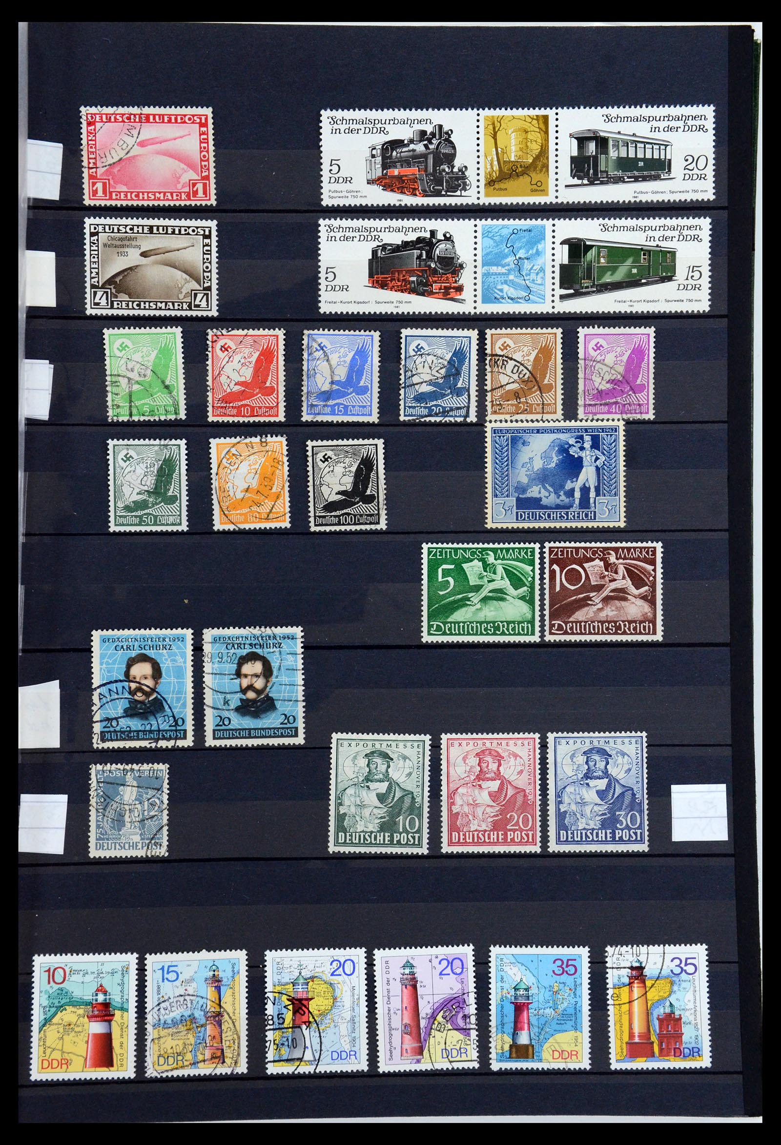 36238 009 - Postzegelverzameling 36238 Motief landkaarten 1900-2000.