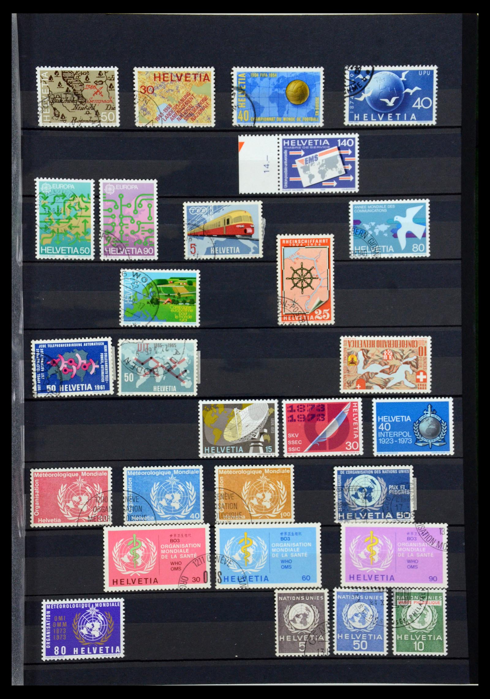 36238 017 - Postzegelverzameling 36238 Motief landkaarten 1900-2000.
