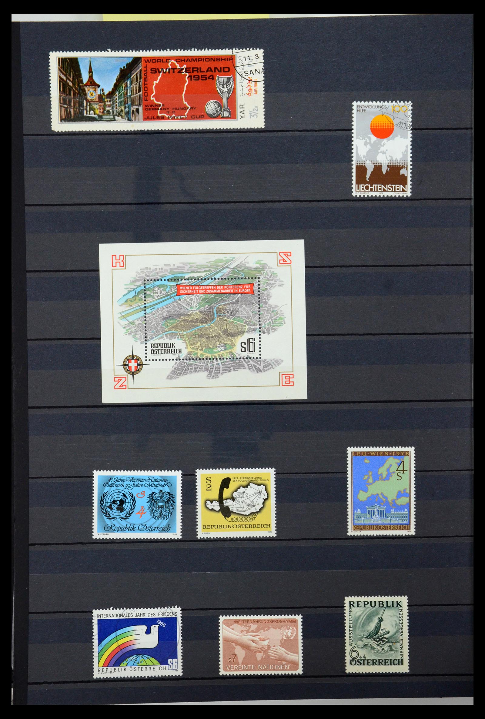 36238 018 - Postzegelverzameling 36238 Motief landkaarten 1900-2000.