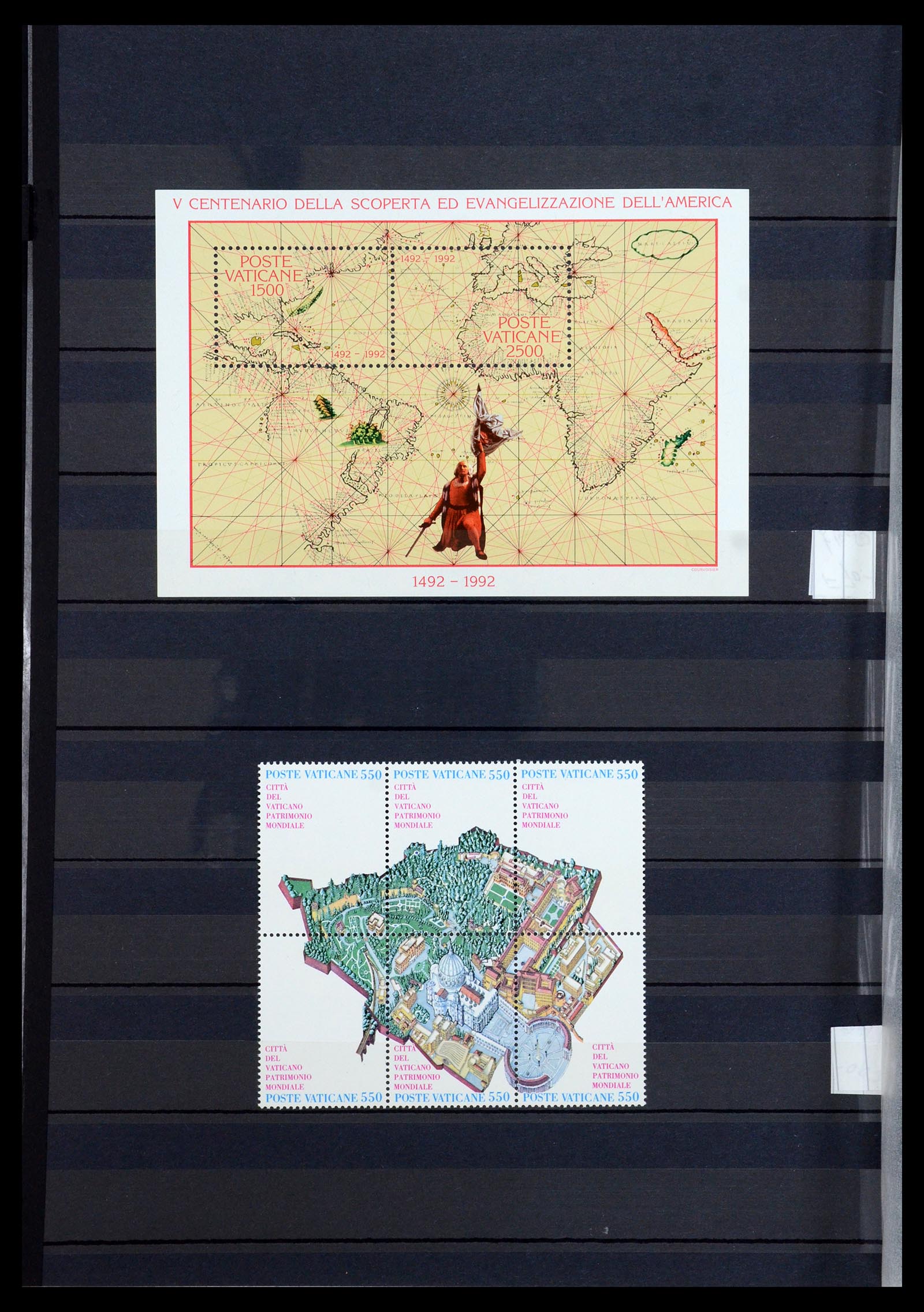 36238 034 - Postzegelverzameling 36238 Motief landkaarten 1900-2000.