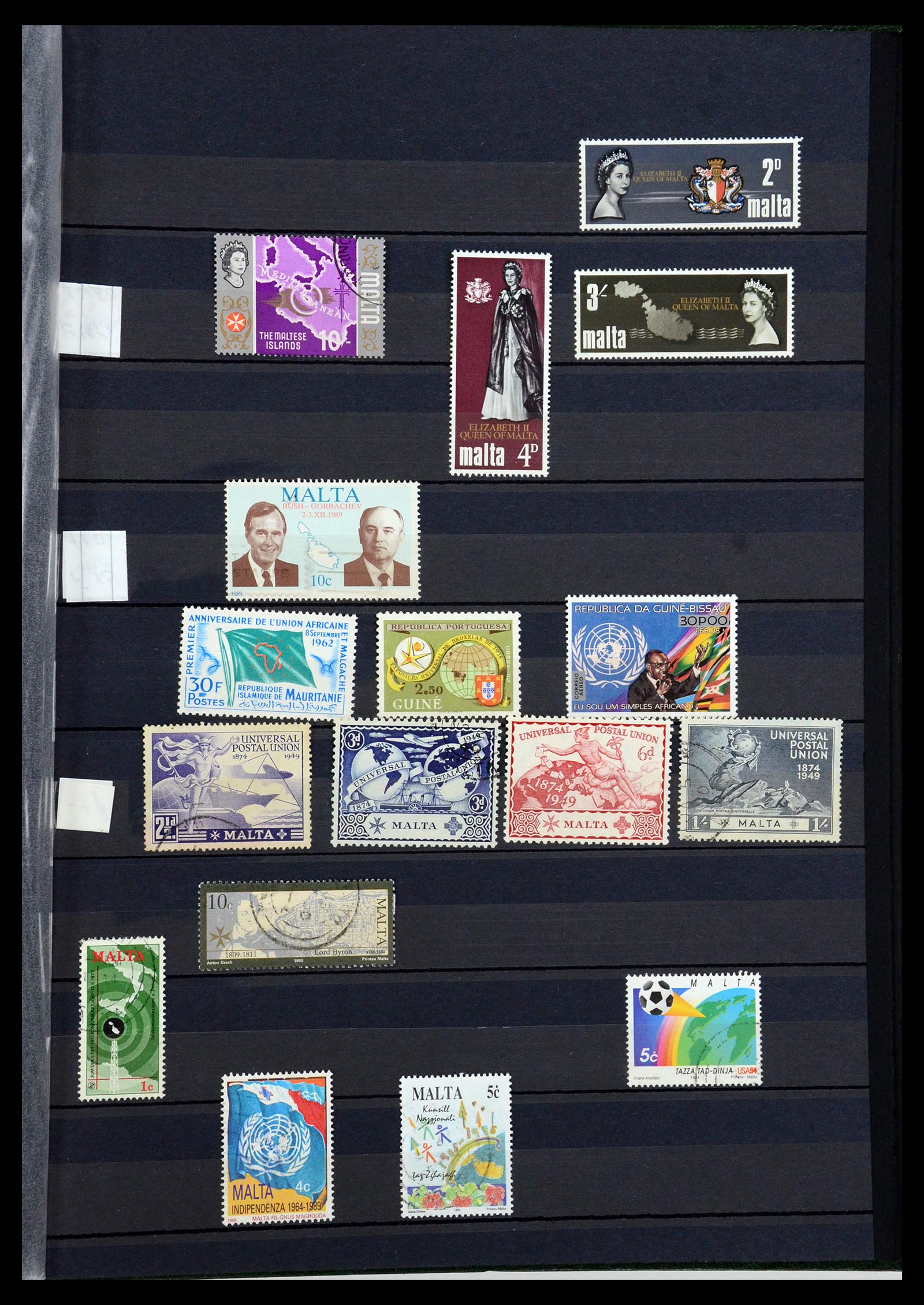36238 039 - Postzegelverzameling 36238 Motief landkaarten 1900-2000.
