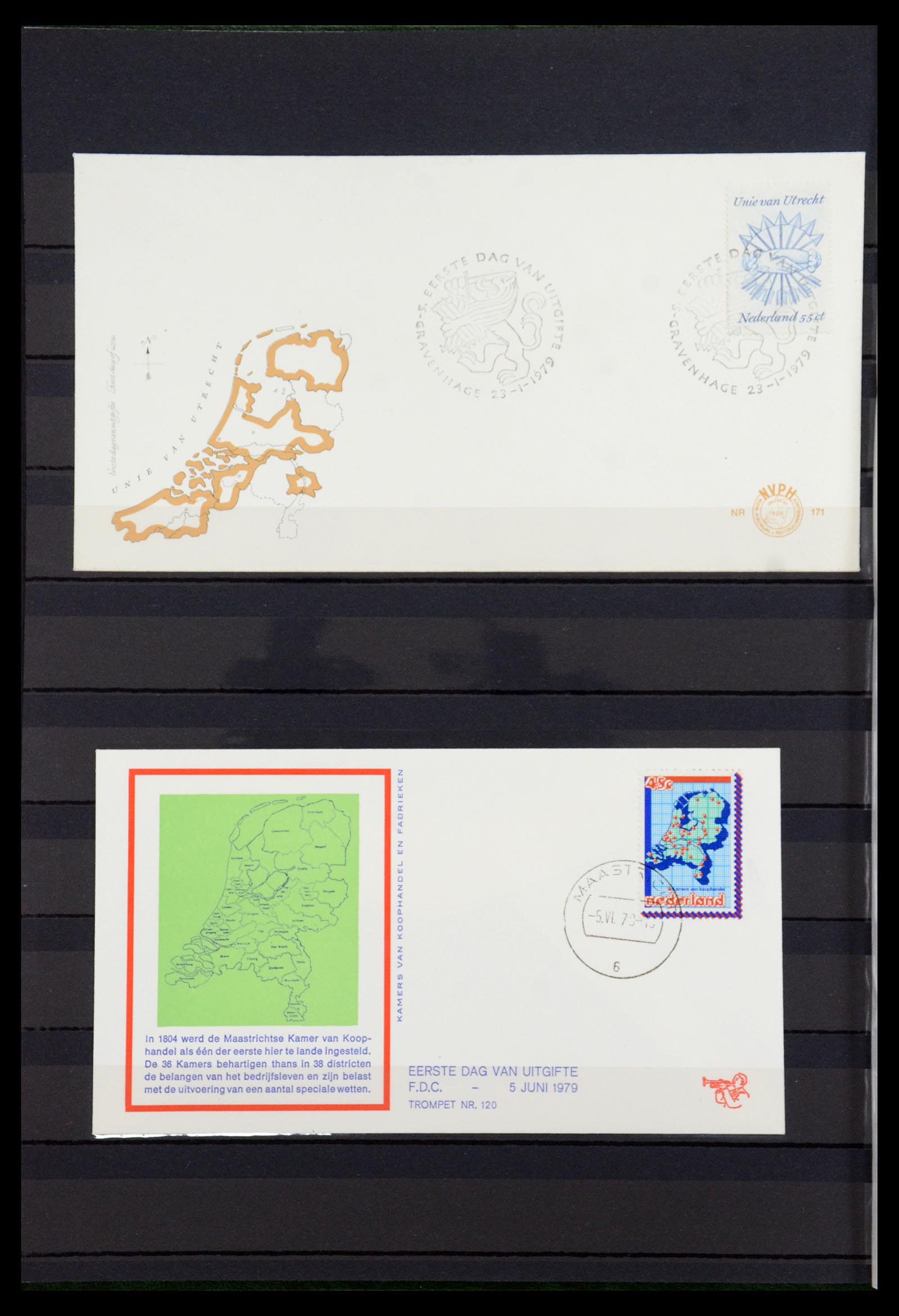 36238 052 - Postzegelverzameling 36238 Motief landkaarten 1900-2000.
