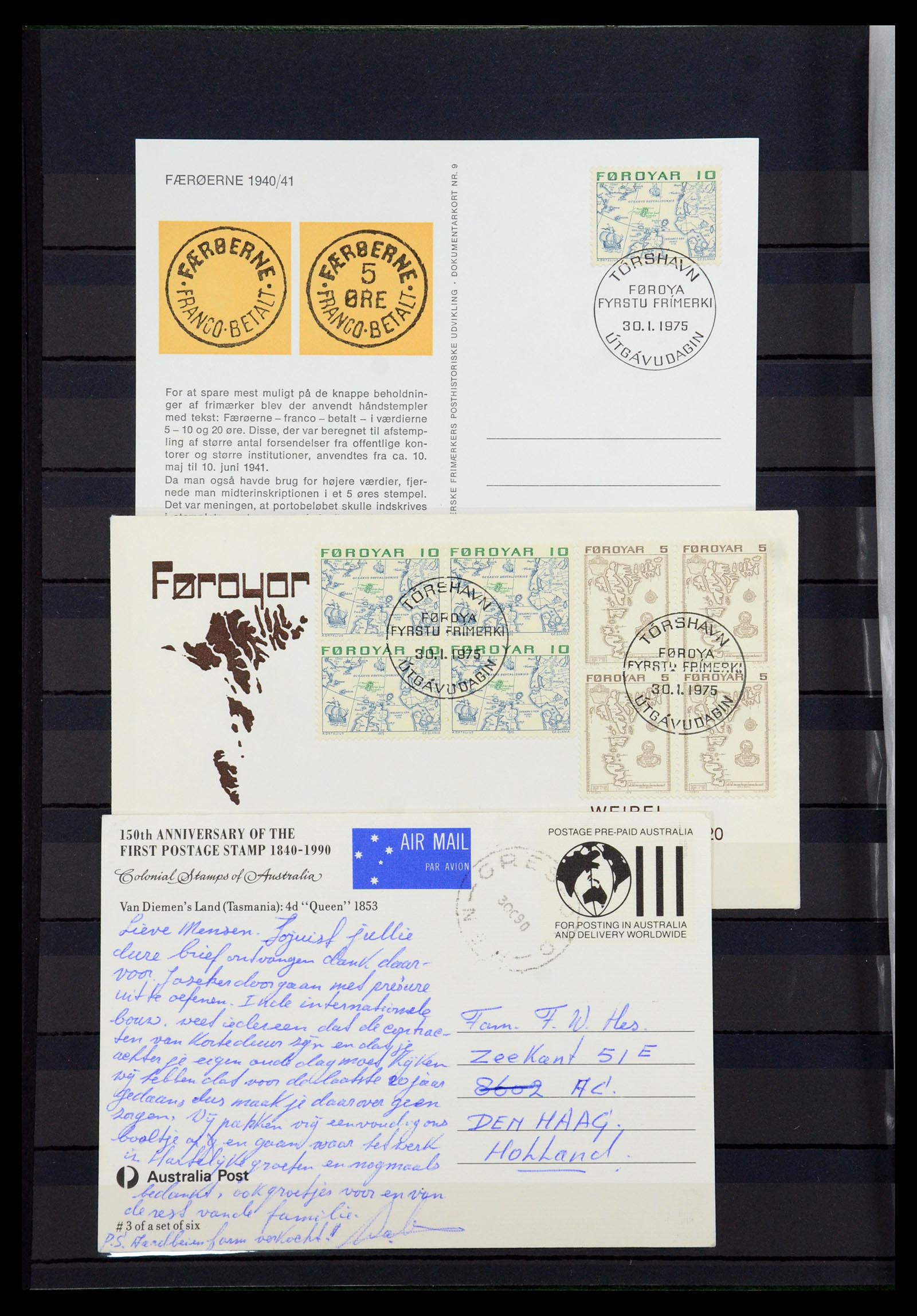 36238 056 - Postzegelverzameling 36238 Motief landkaarten 1900-2000.