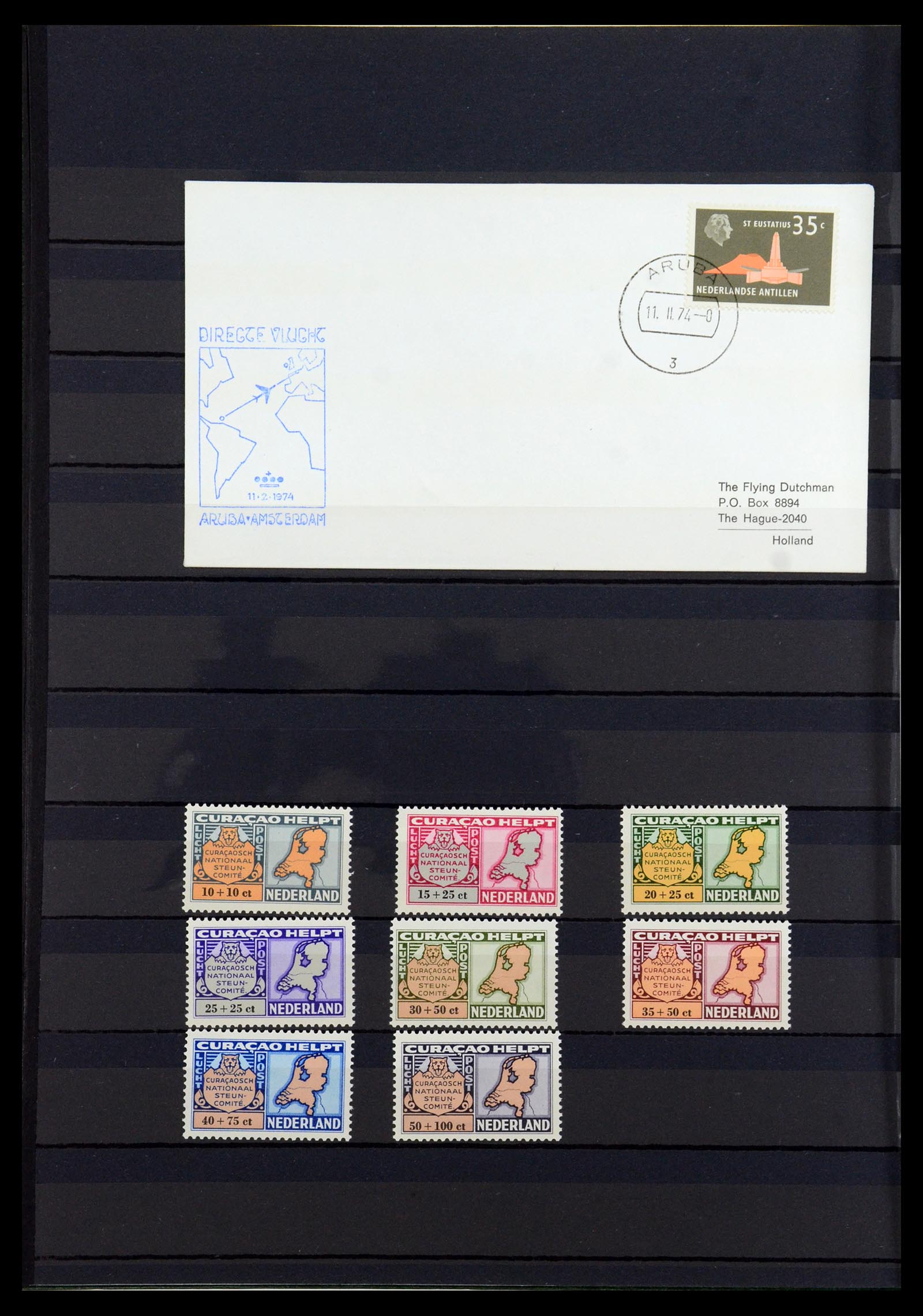 36238 058 - Postzegelverzameling 36238 Motief landkaarten 1900-2000.