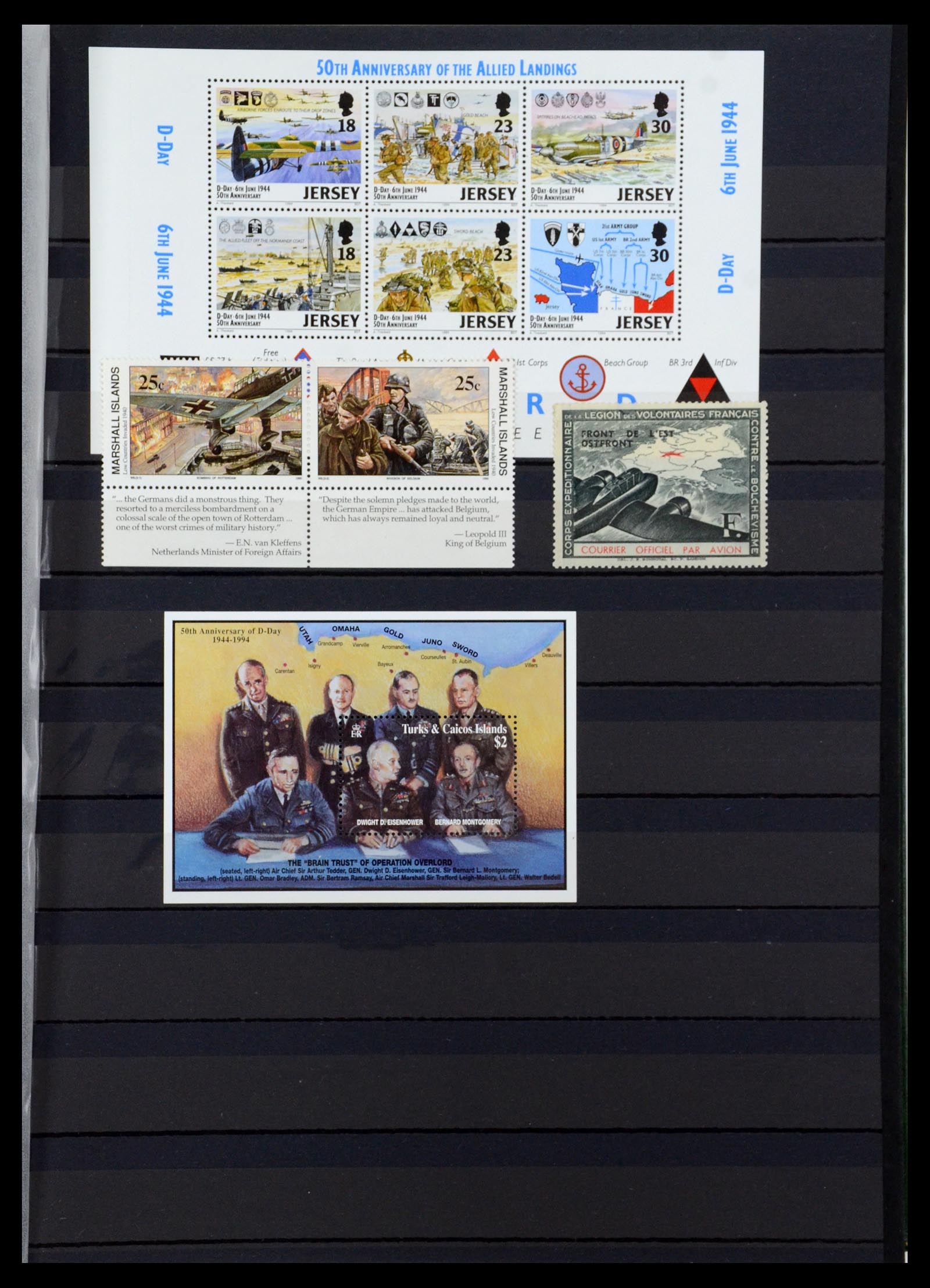 36238 059 - Postzegelverzameling 36238 Motief landkaarten 1900-2000.