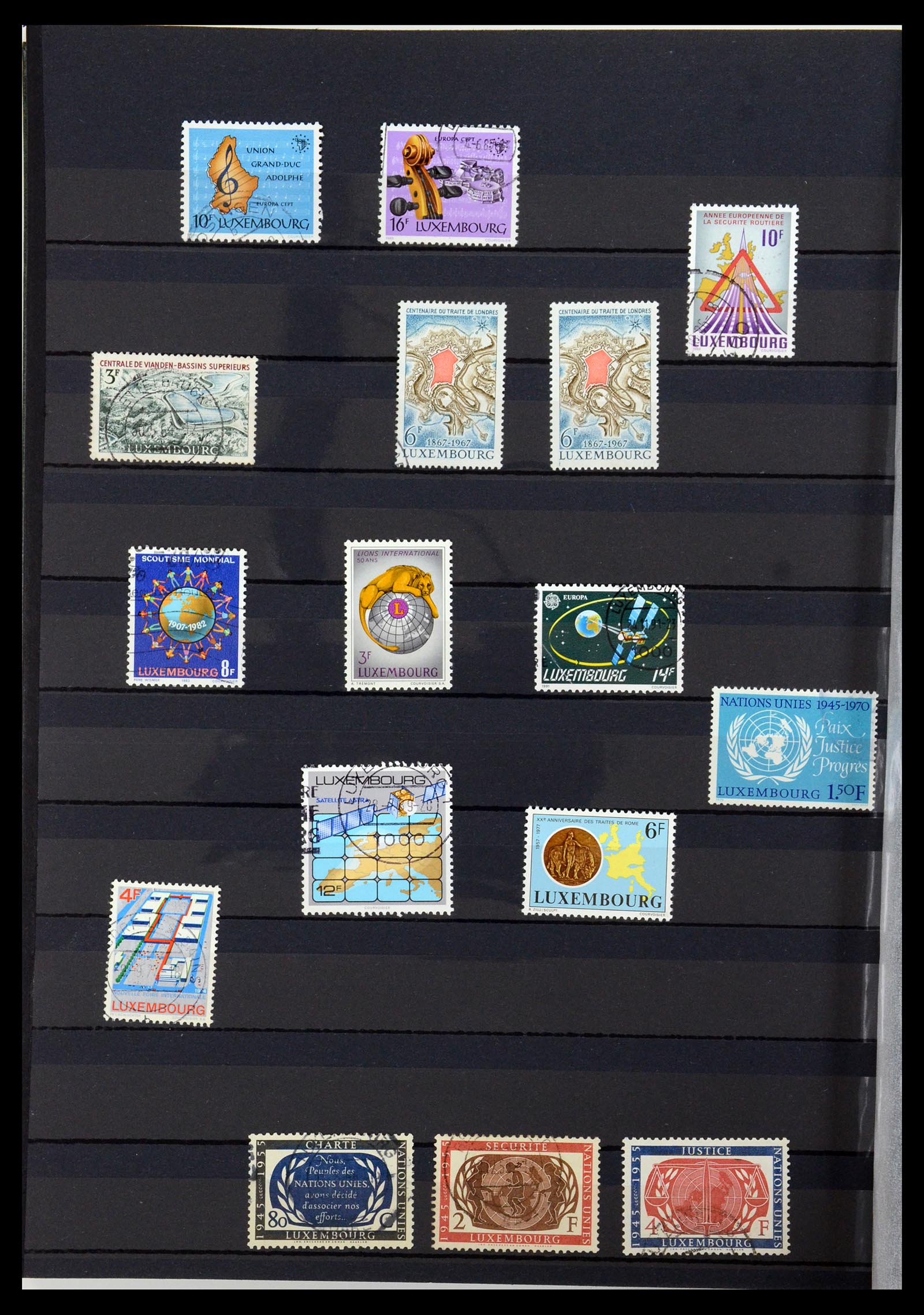36238 062 - Postzegelverzameling 36238 Motief landkaarten 1900-2000.