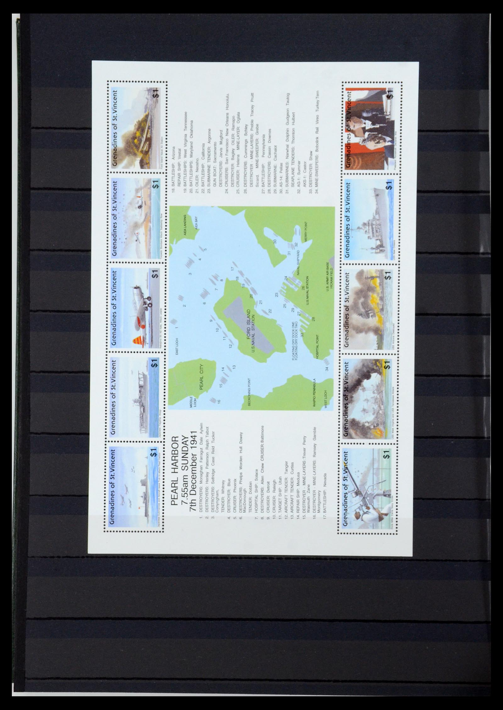 36238 064 - Postzegelverzameling 36238 Motief landkaarten 1900-2000.
