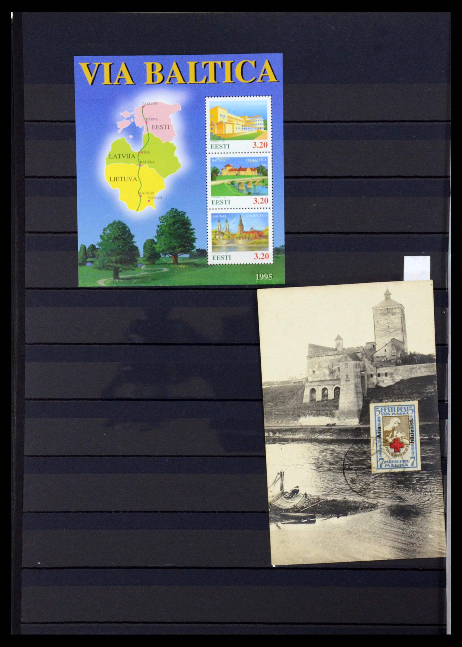 36238 074 - Postzegelverzameling 36238 Motief landkaarten 1900-2000.