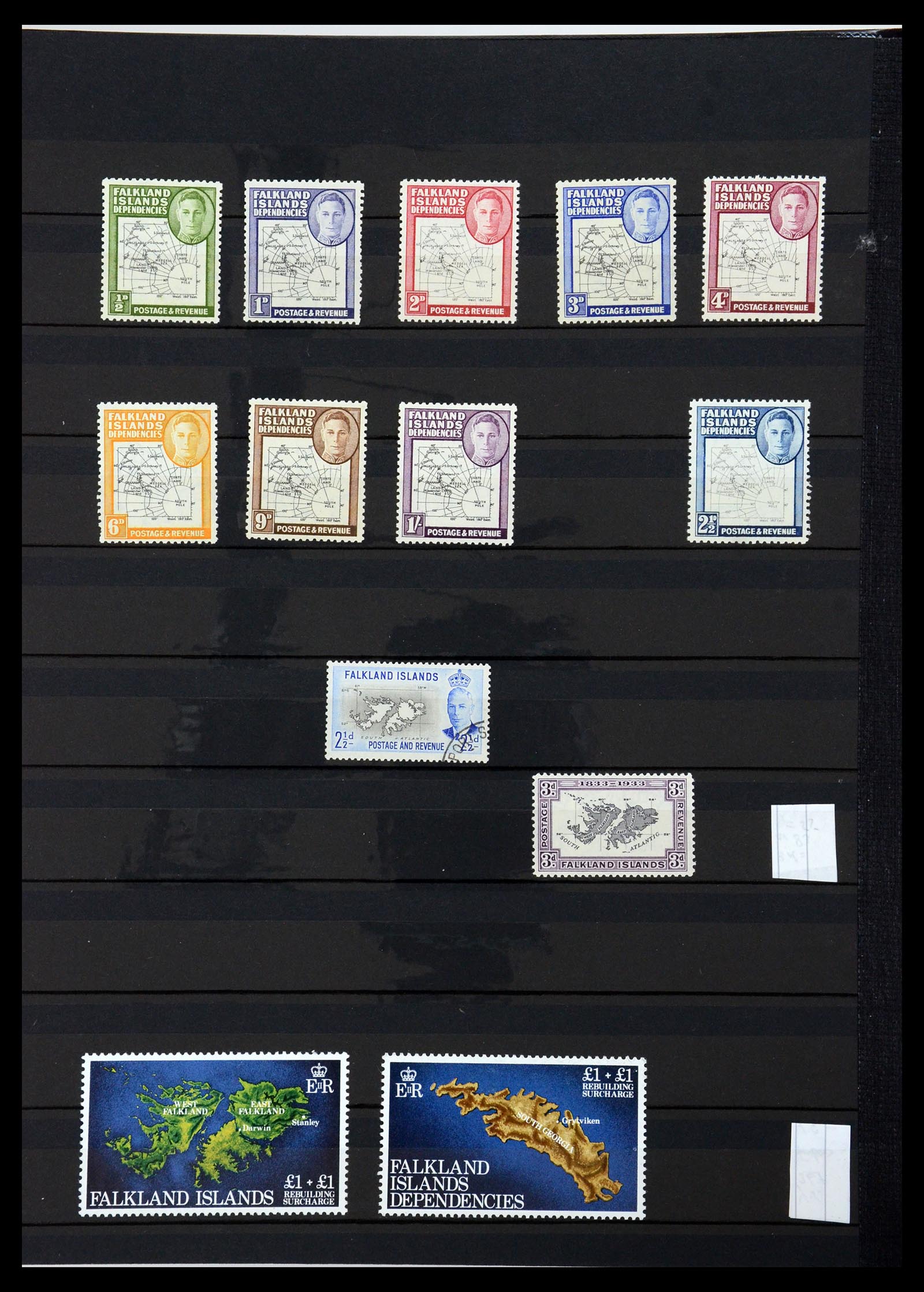36238 291 - Stamp collection 36238 Motif maps 1900-2000.