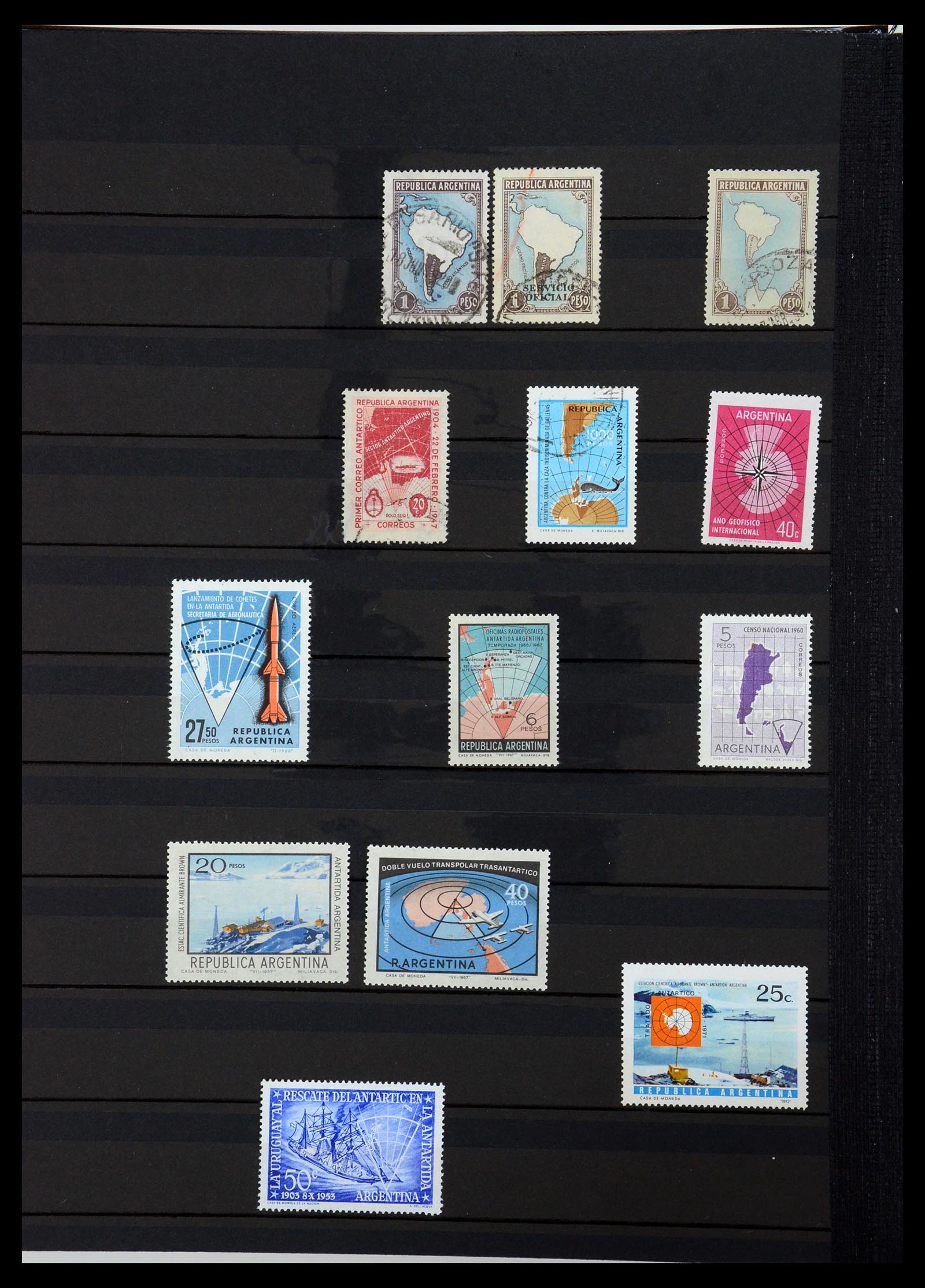 36238 294 - Postzegelverzameling 36238 Motief landkaarten 1900-2000.