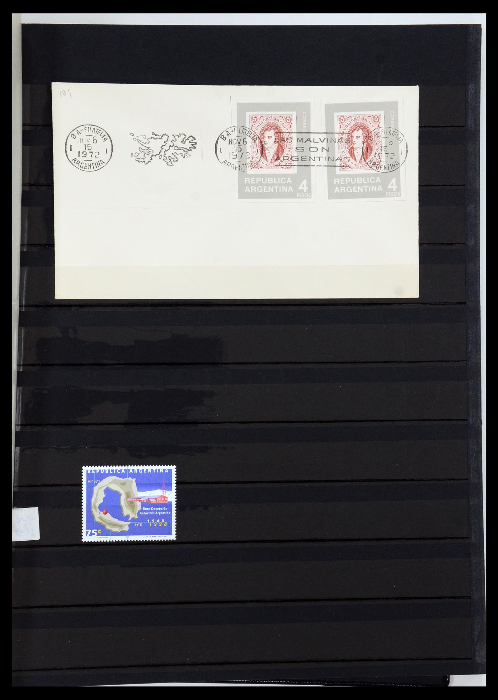36238 296 - Postzegelverzameling 36238 Motief landkaarten 1900-2000.