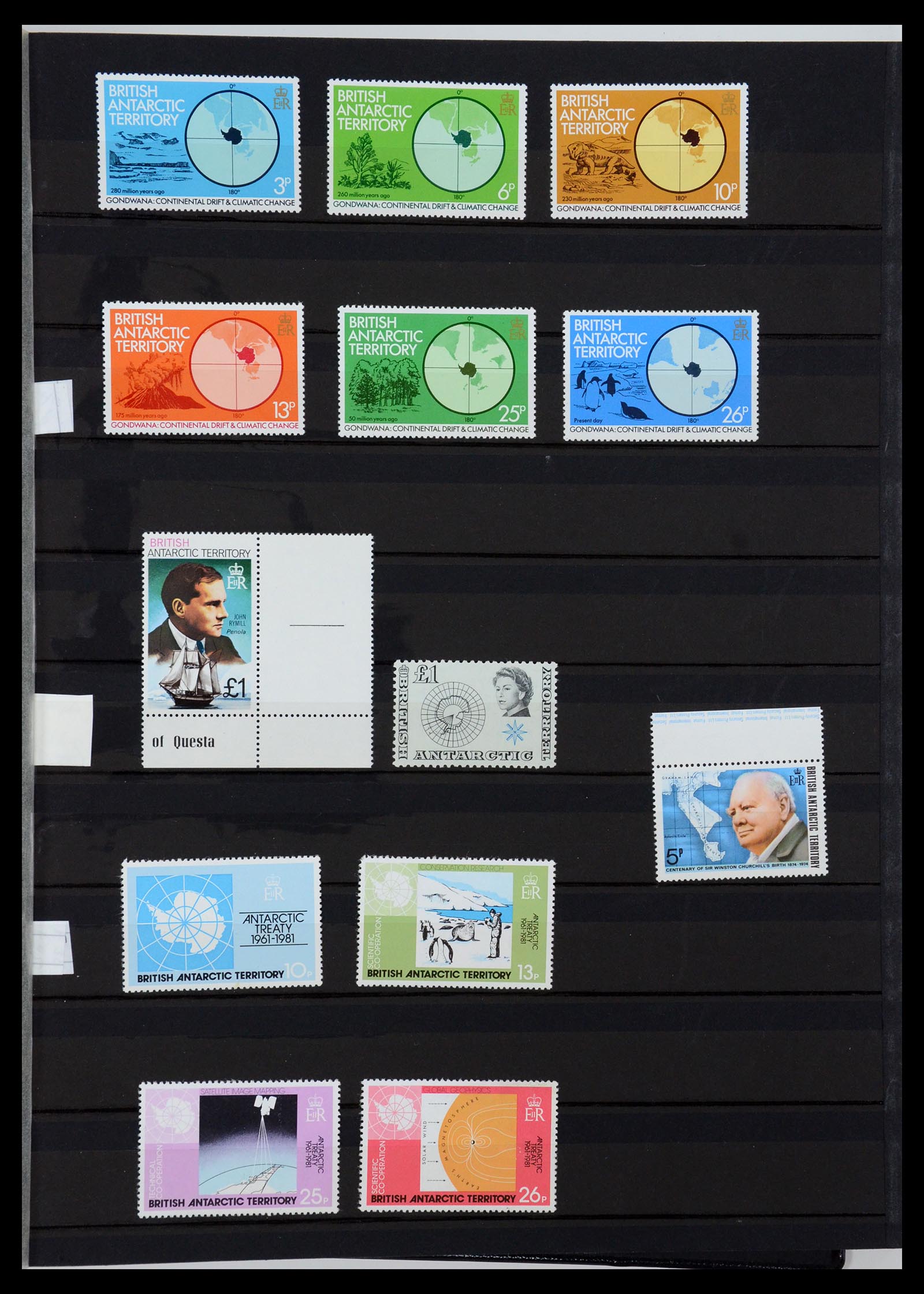 36238 298 - Postzegelverzameling 36238 Motief landkaarten 1900-2000.