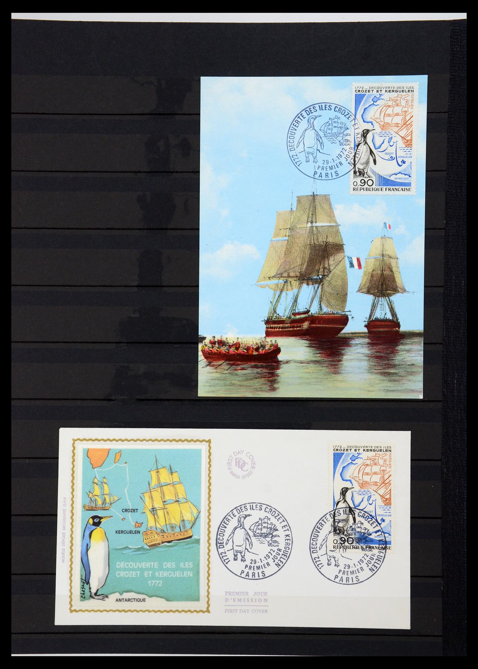 36238 299 - Postzegelverzameling 36238 Motief landkaarten 1900-2000.