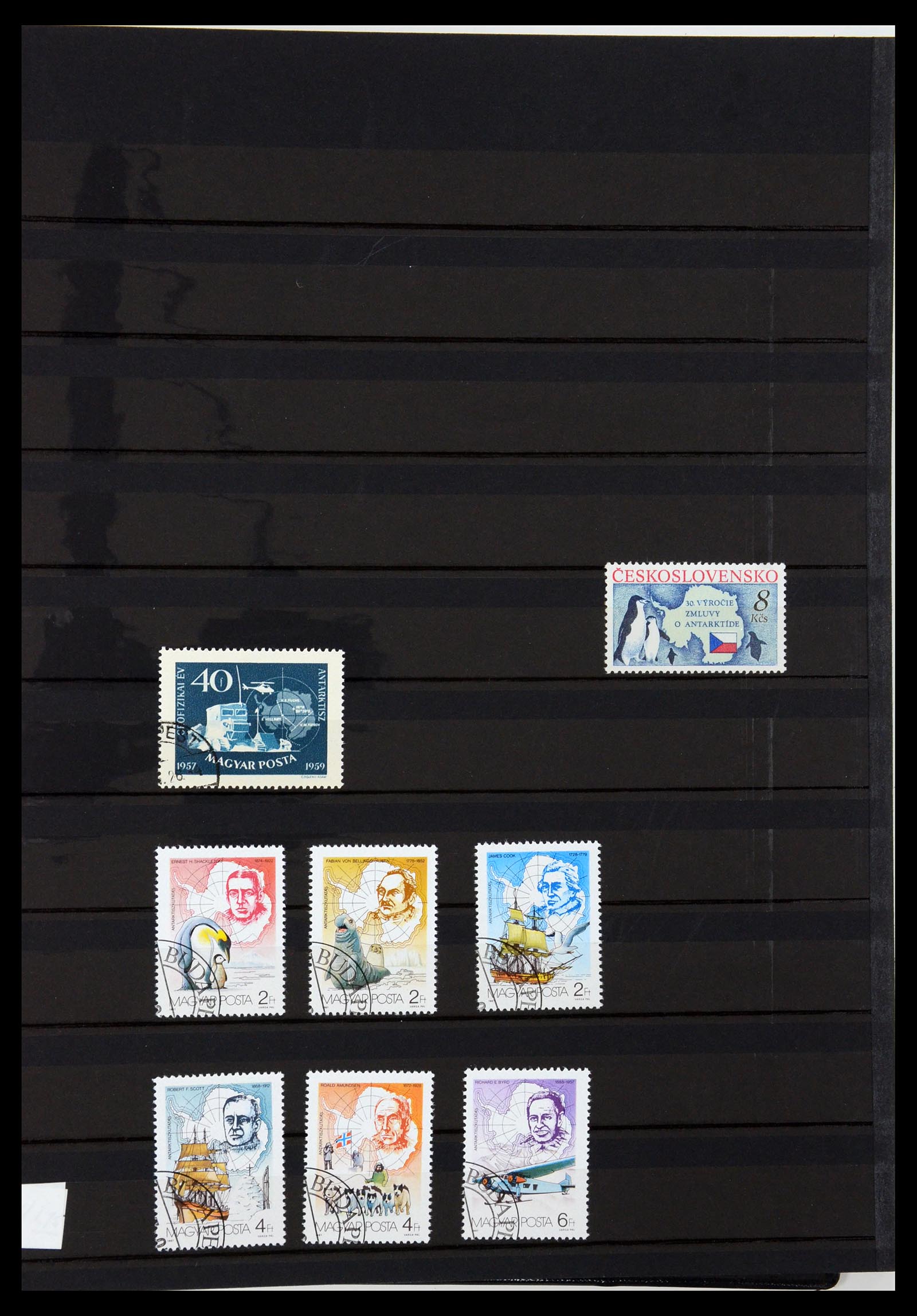 36238 305 - Postzegelverzameling 36238 Motief landkaarten 1900-2000.