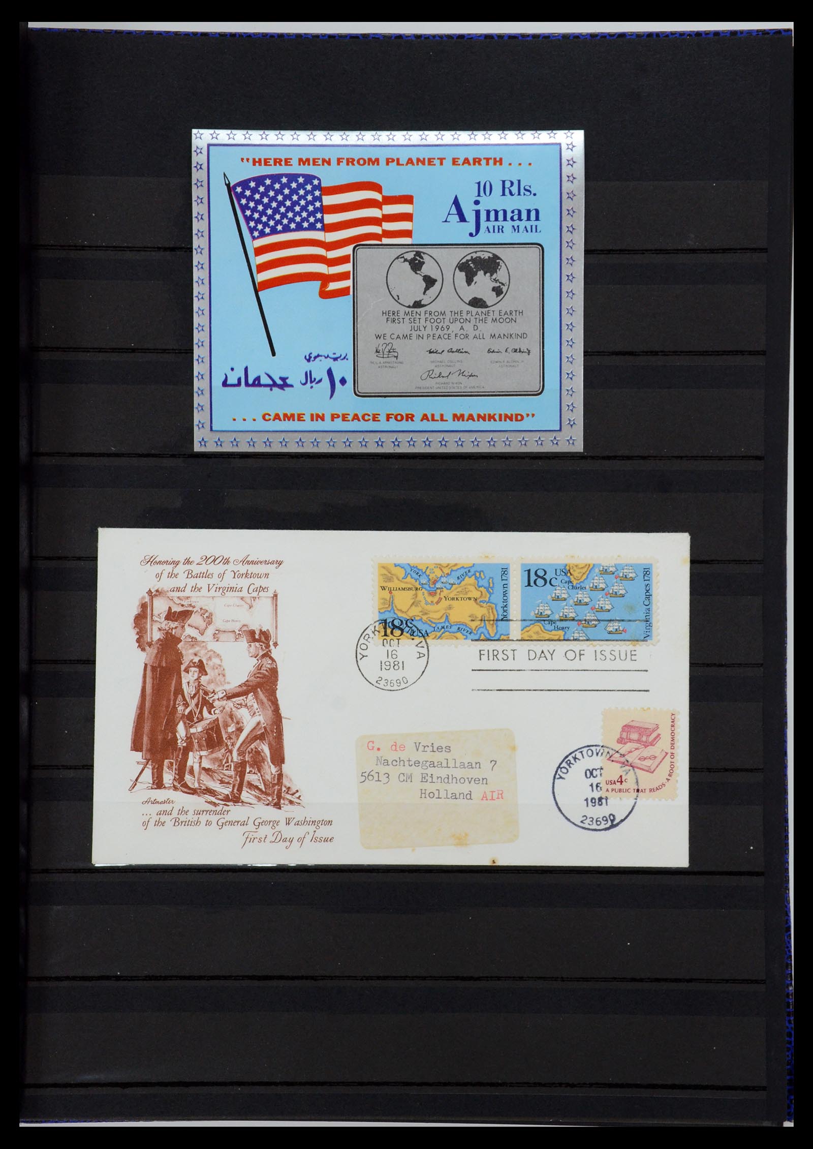 36238 311 - Postzegelverzameling 36238 Motief landkaarten 1900-2000.
