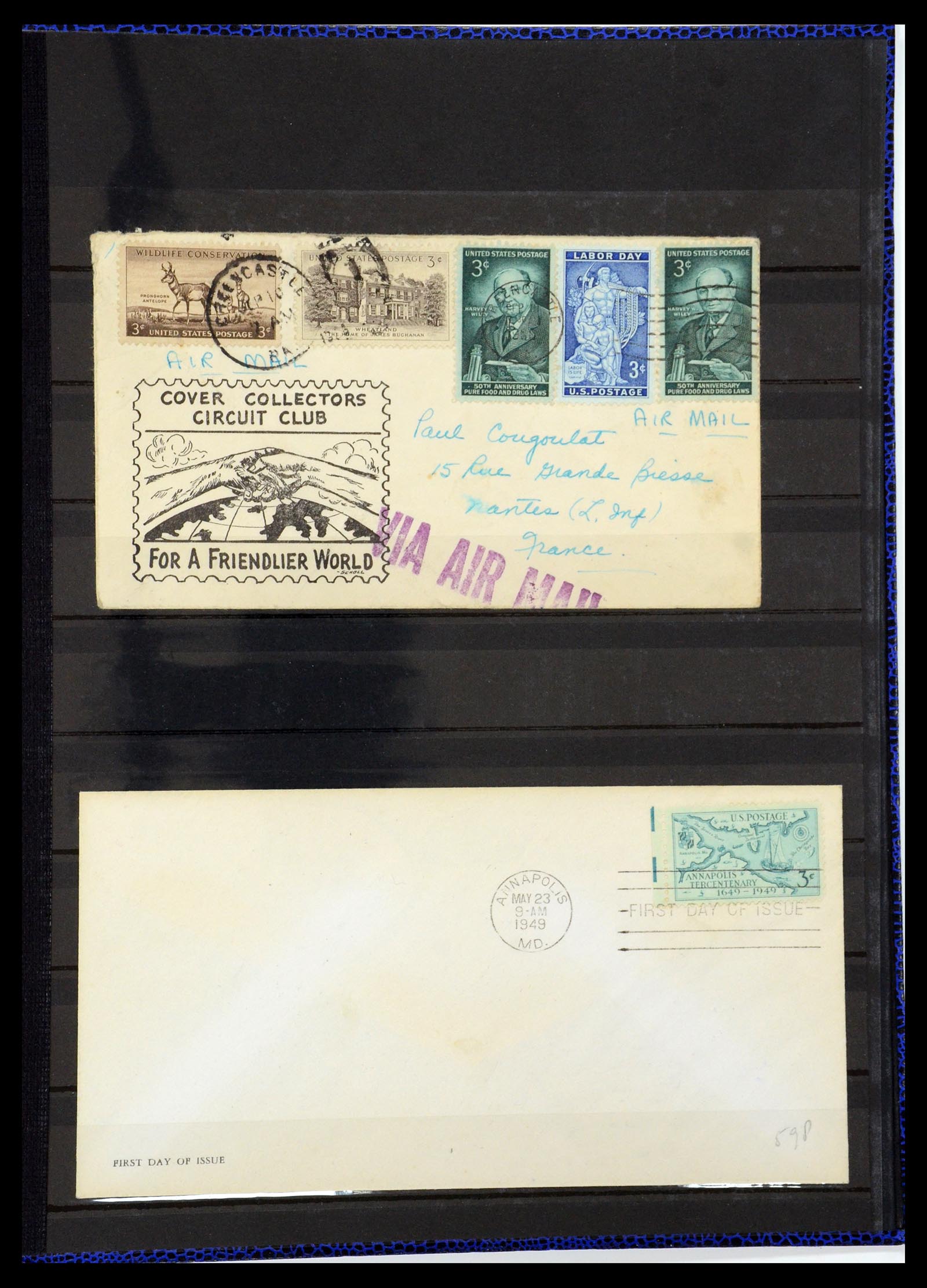36238 325 - Postzegelverzameling 36238 Motief landkaarten 1900-2000.