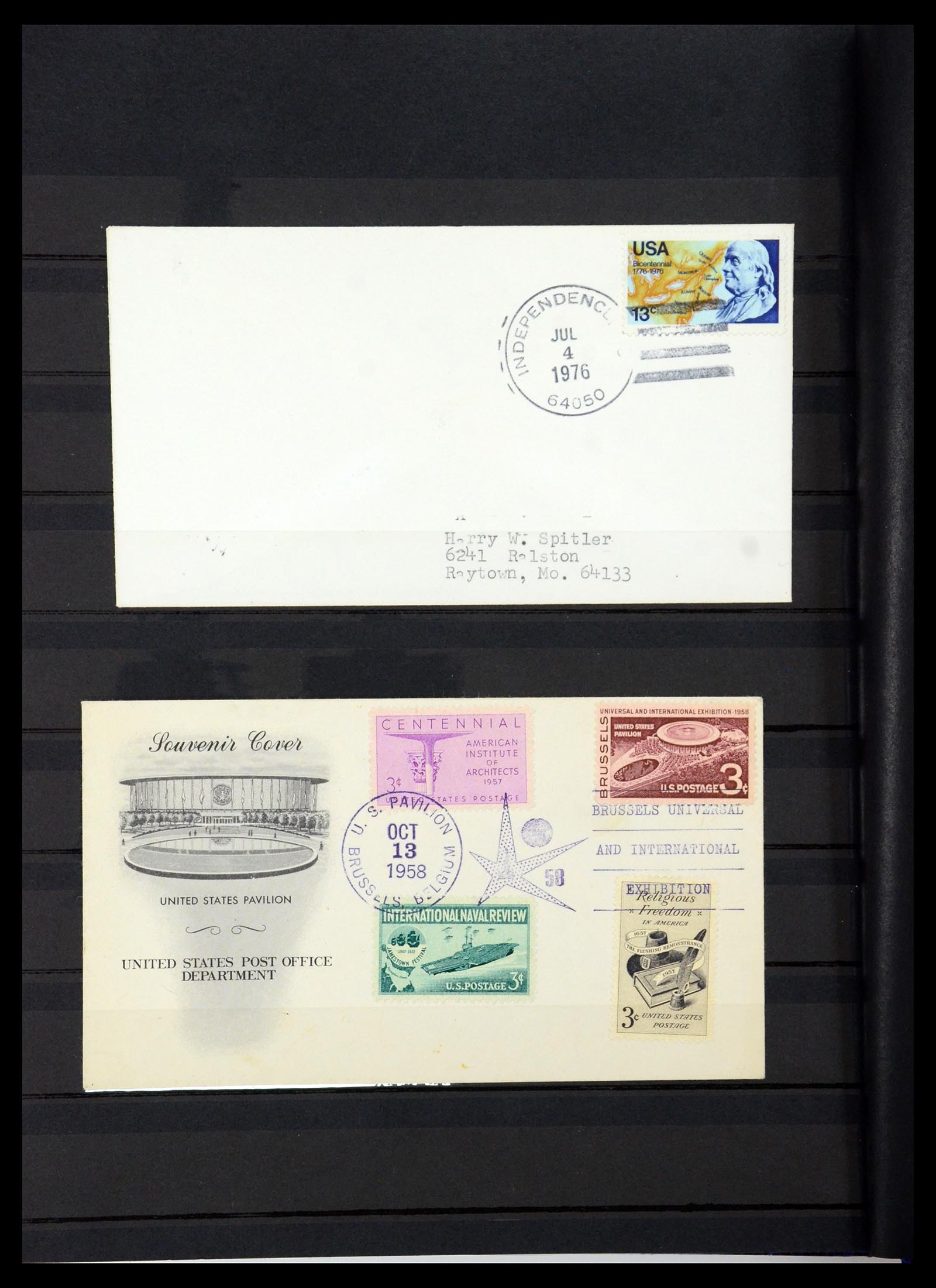 36238 326 - Postzegelverzameling 36238 Motief landkaarten 1900-2000.