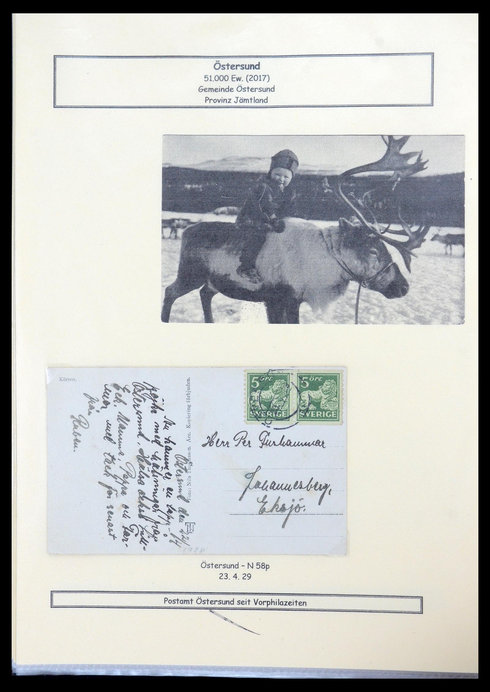 36259 321 - Stamp collection 36259 Sweden cancels 1858-1950.