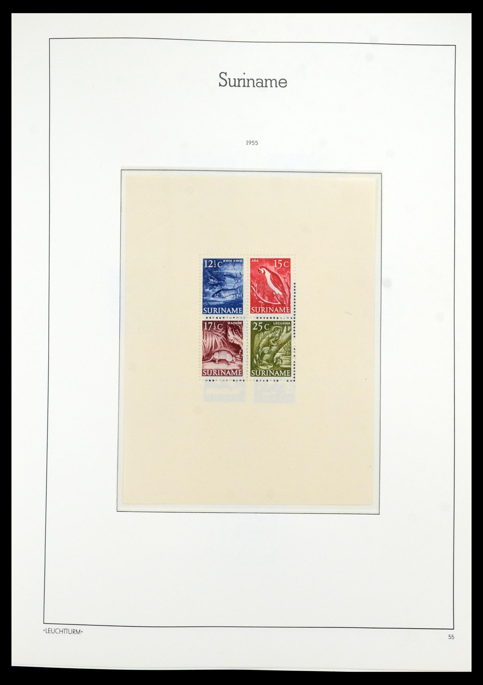 36260 027 - Postzegelverzameling 36260 Suriname 1872-1983.