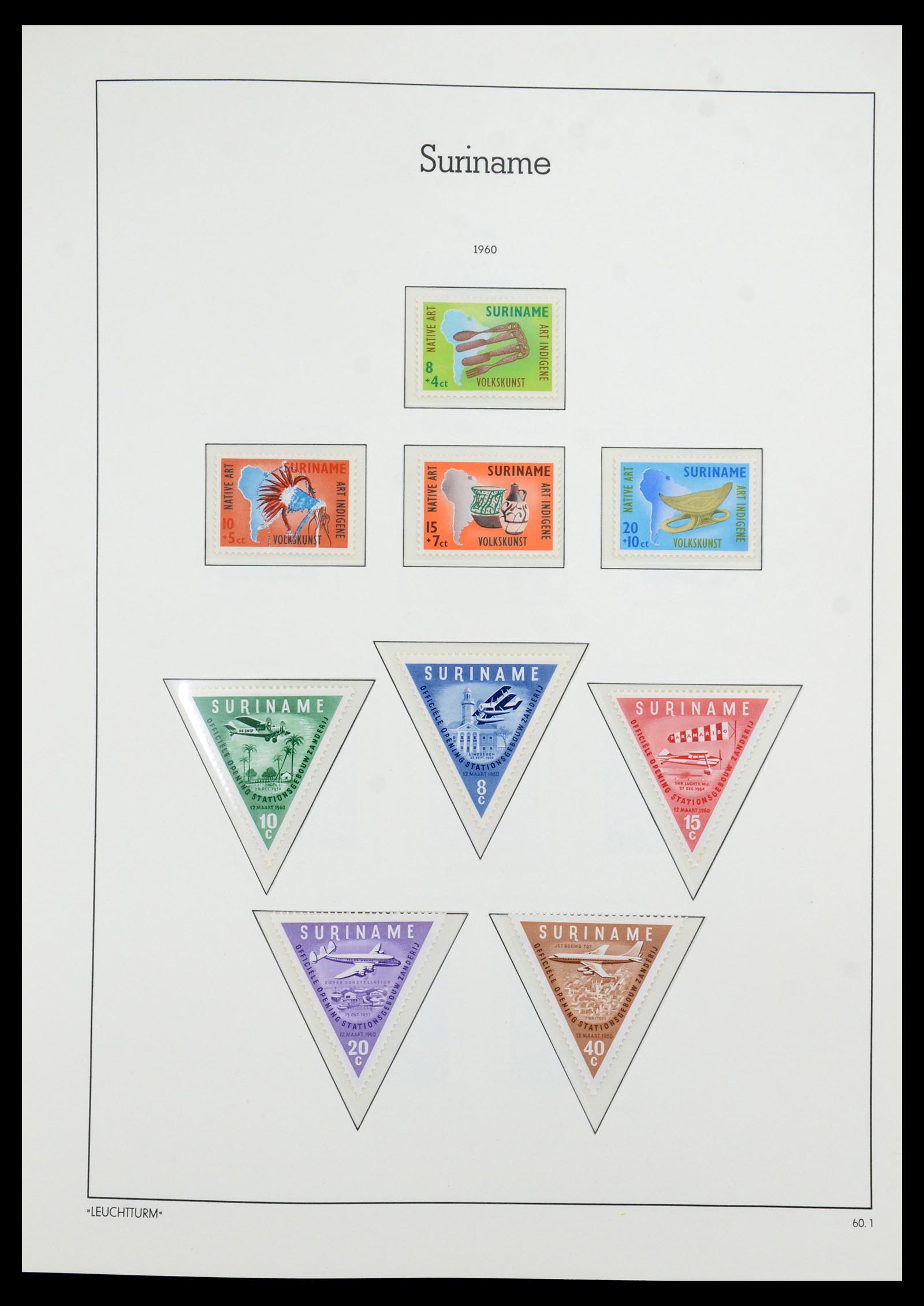 36260 031 - Postzegelverzameling 36260 Suriname 1872-1983.