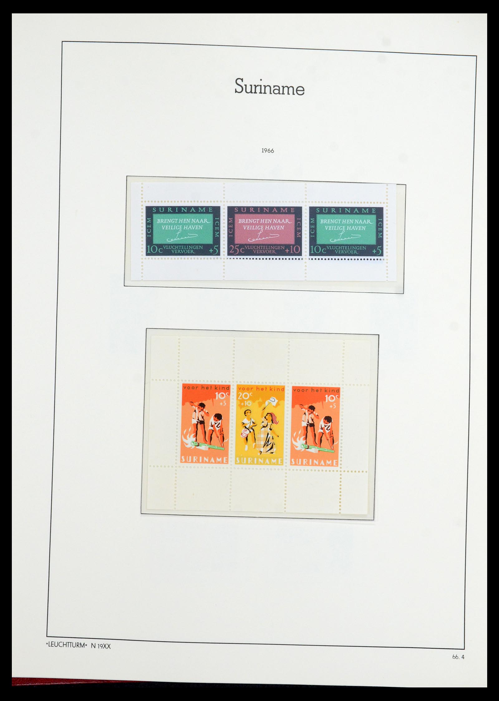 36260 048 - Postzegelverzameling 36260 Suriname 1872-1983.