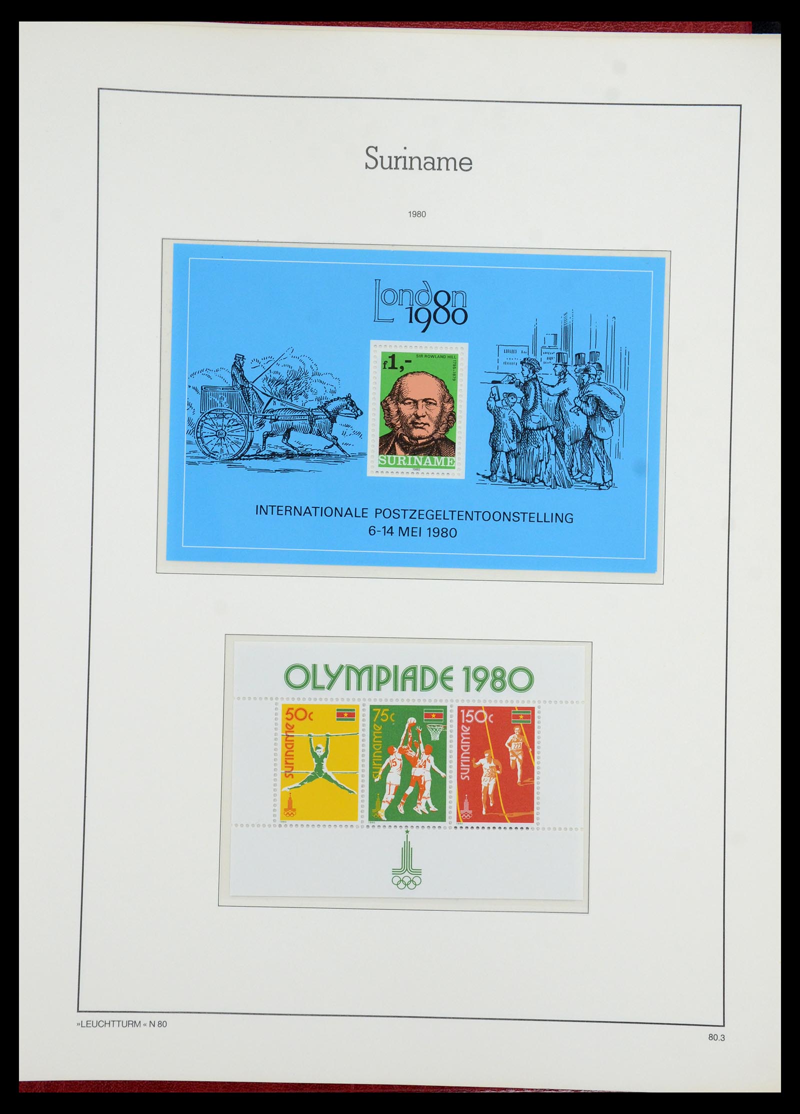 36260 103 - Postzegelverzameling 36260 Suriname 1872-1983.