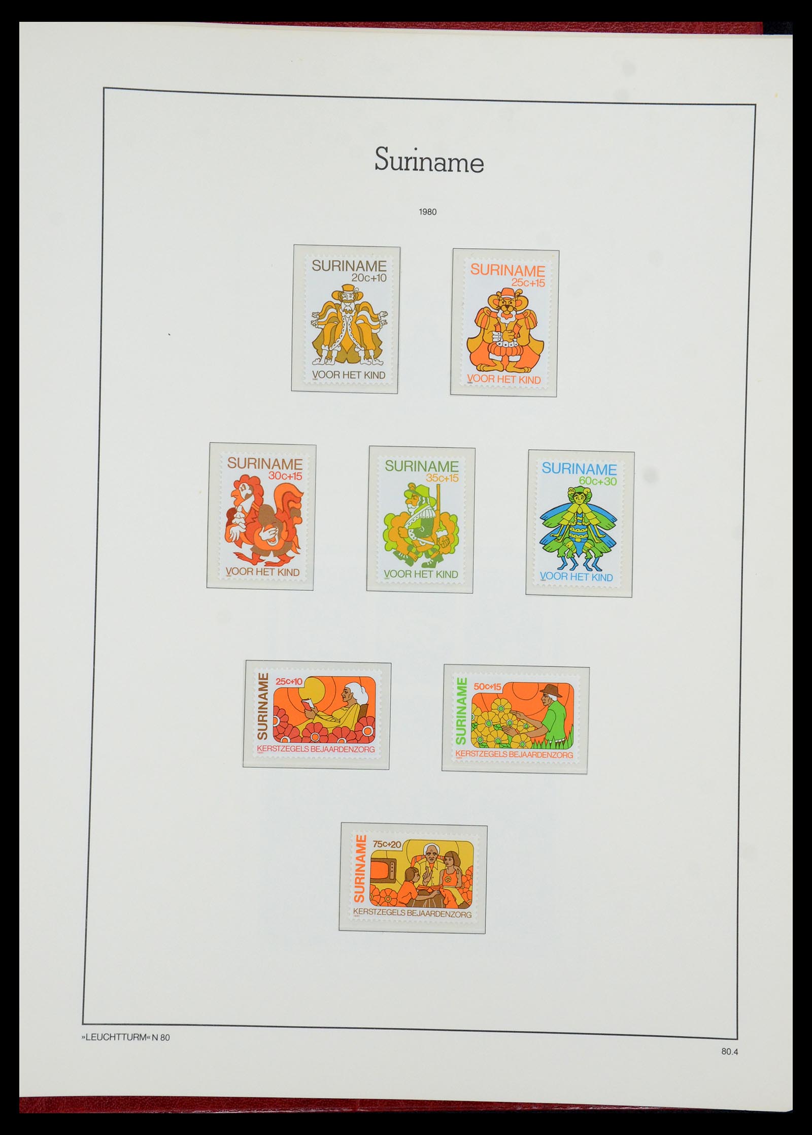 36260 104 - Postzegelverzameling 36260 Suriname 1872-1983.