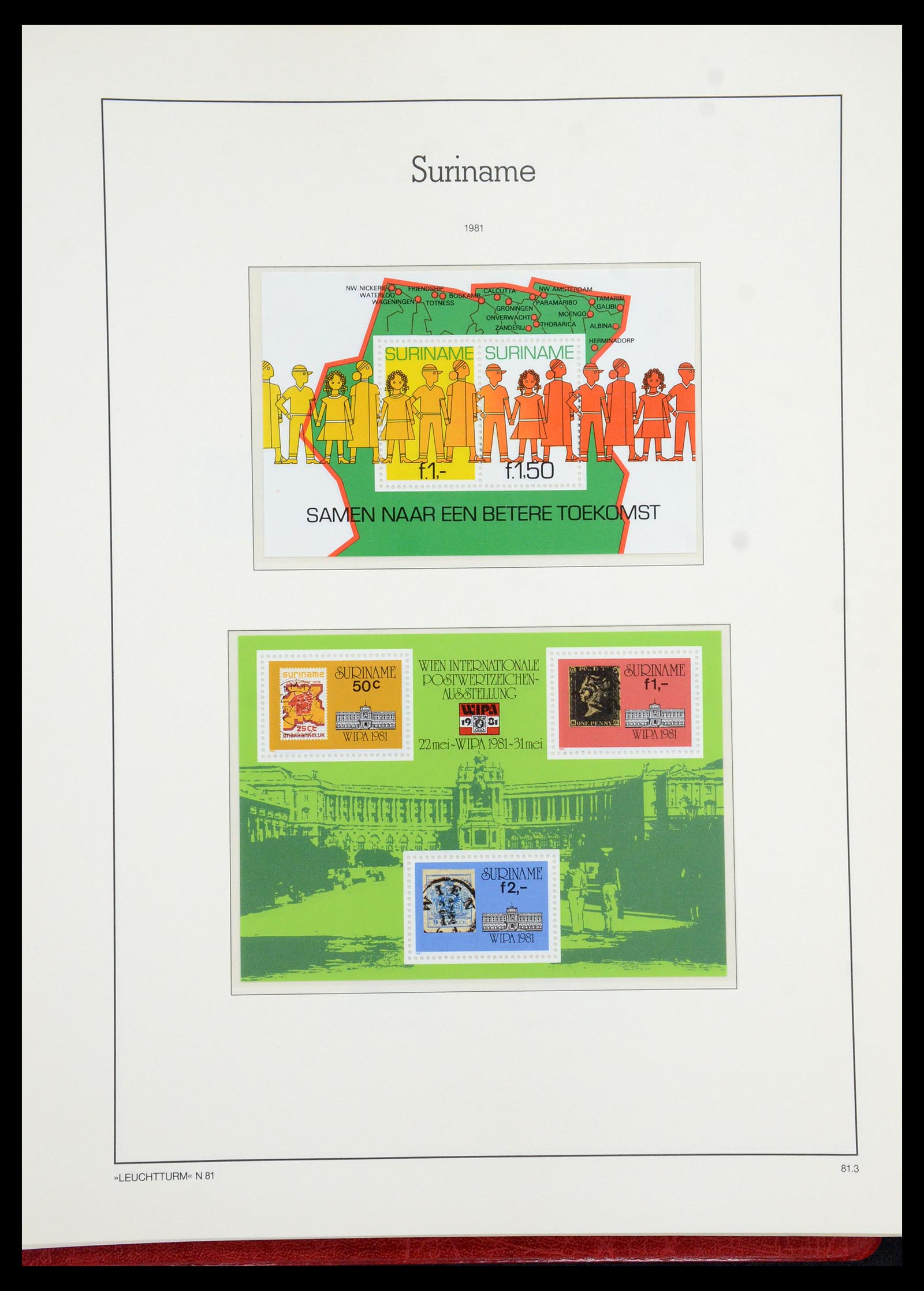 36260 108 - Postzegelverzameling 36260 Suriname 1872-1983.