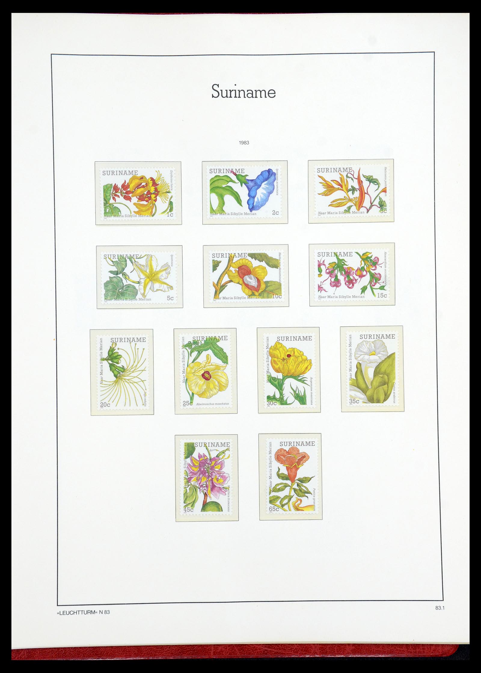 36260 115 - Postzegelverzameling 36260 Suriname 1872-1983.