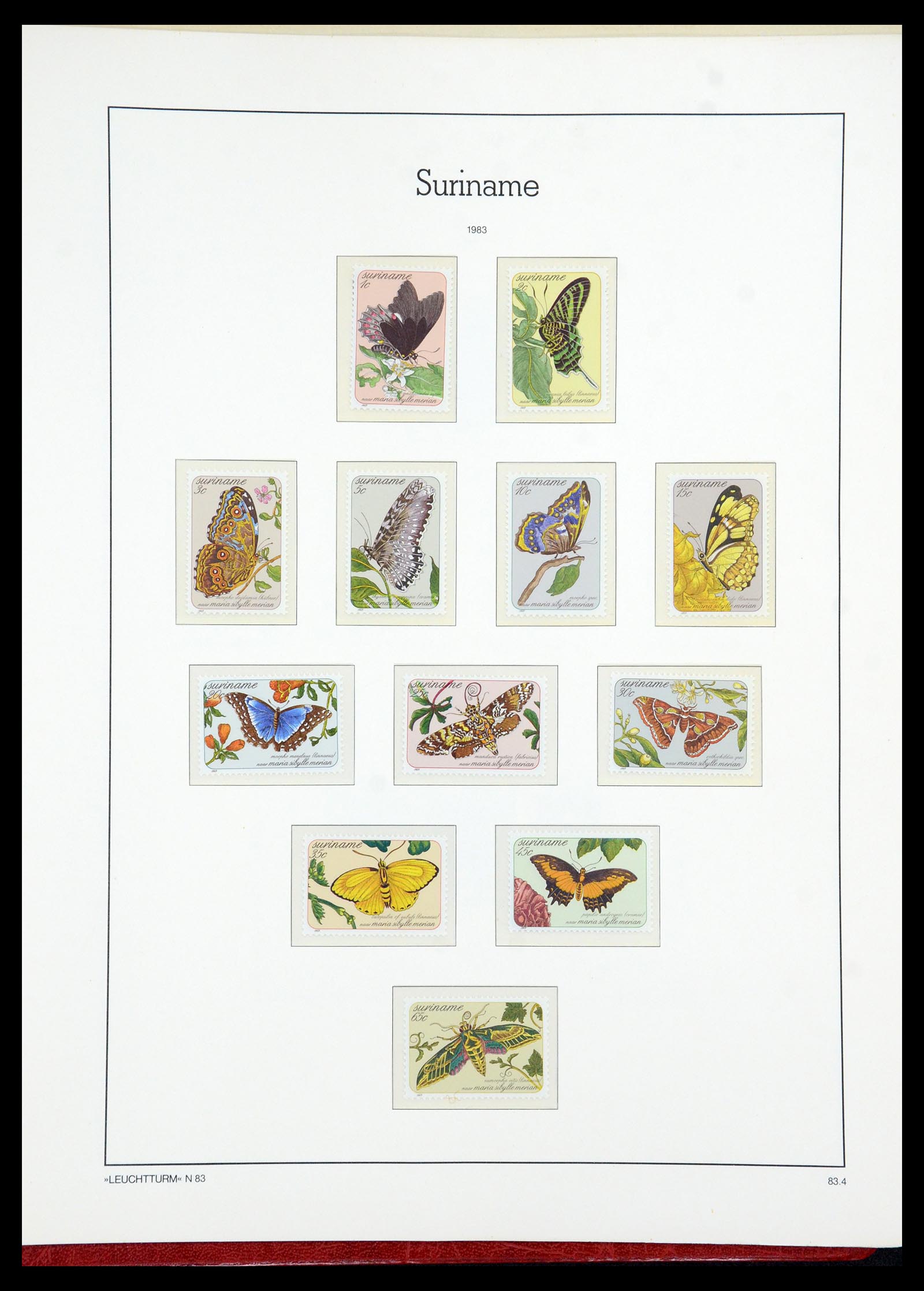 36260 118 - Postzegelverzameling 36260 Suriname 1872-1983.