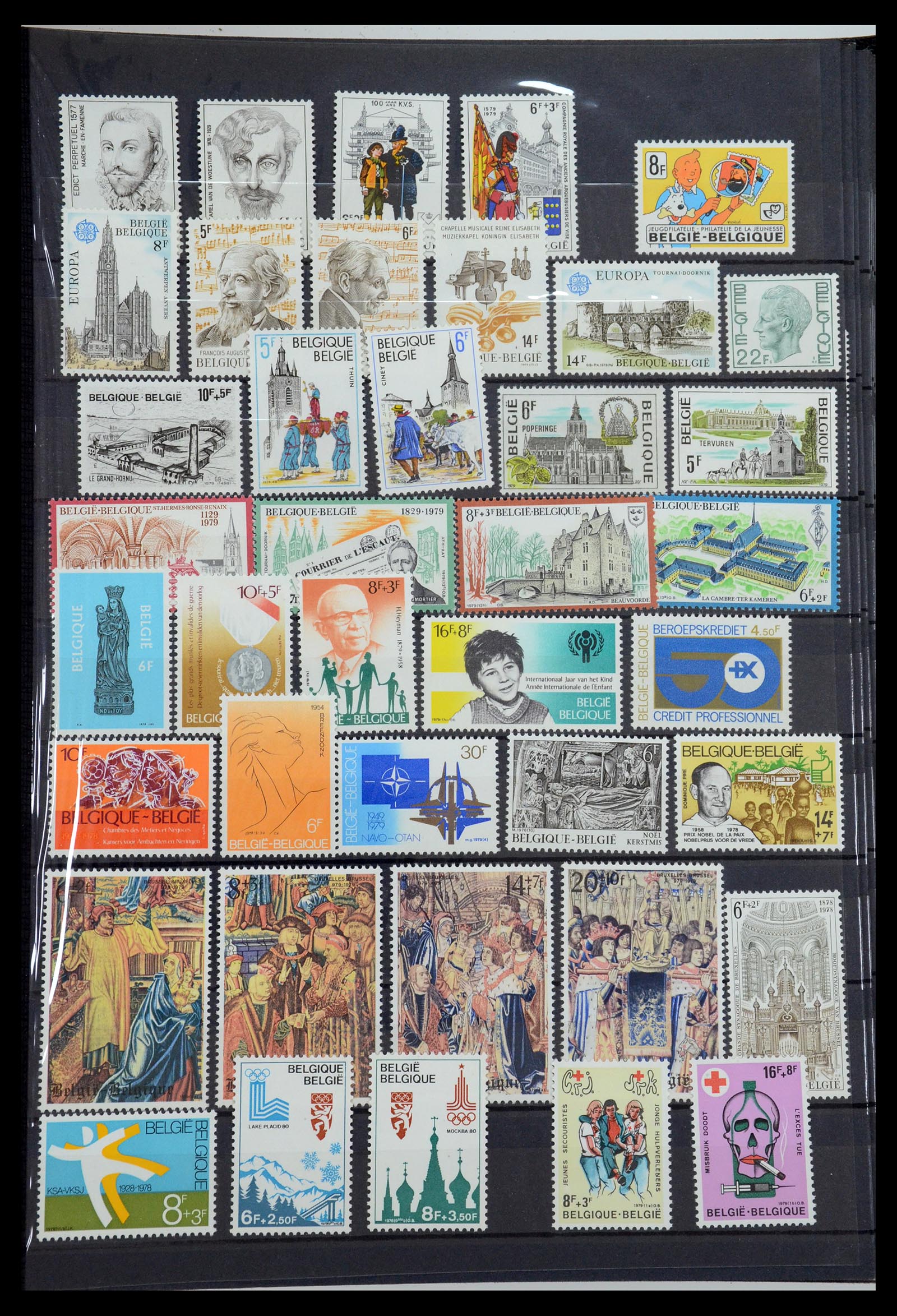 36263 003 - Postzegelverzameling 36263 West Europa 1960-1990.
