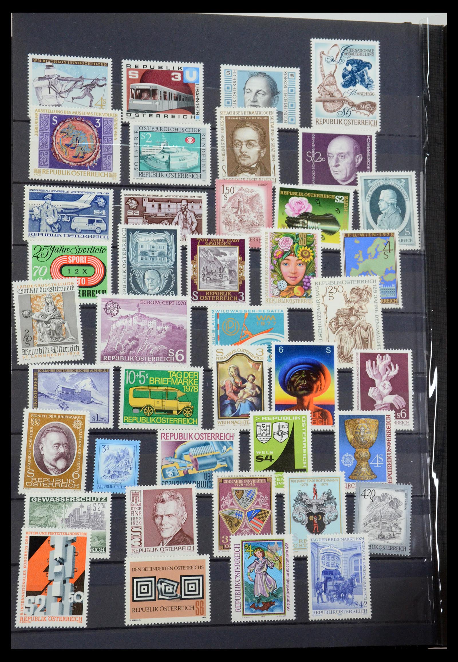 36263 010 - Postzegelverzameling 36263 West Europa 1960-1990.