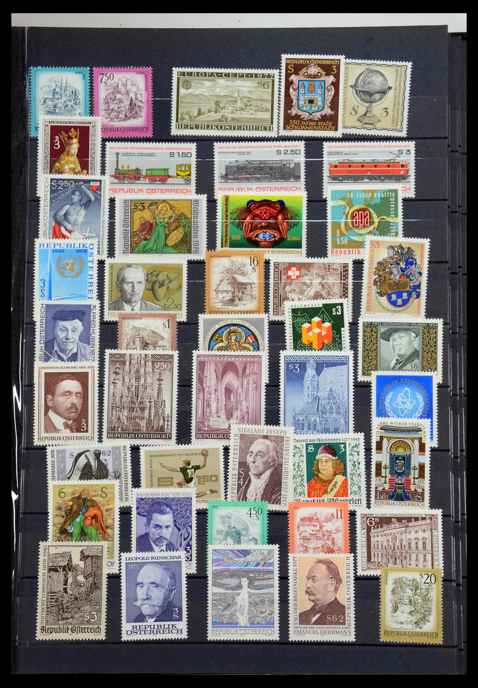 36263 011 - Postzegelverzameling 36263 West Europa 1960-1990.