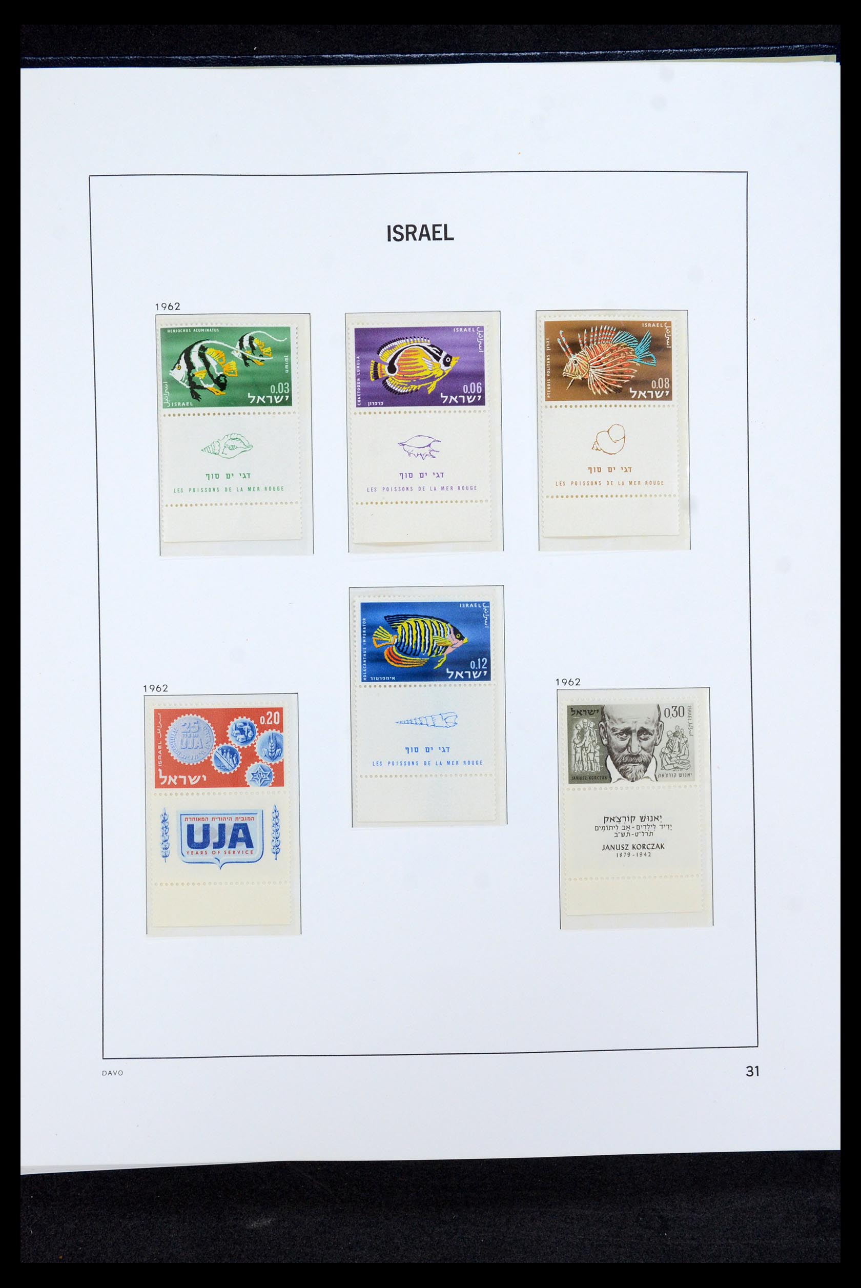 36264 031 - Postzegelverzameling 36264 Israël 1949-2000.