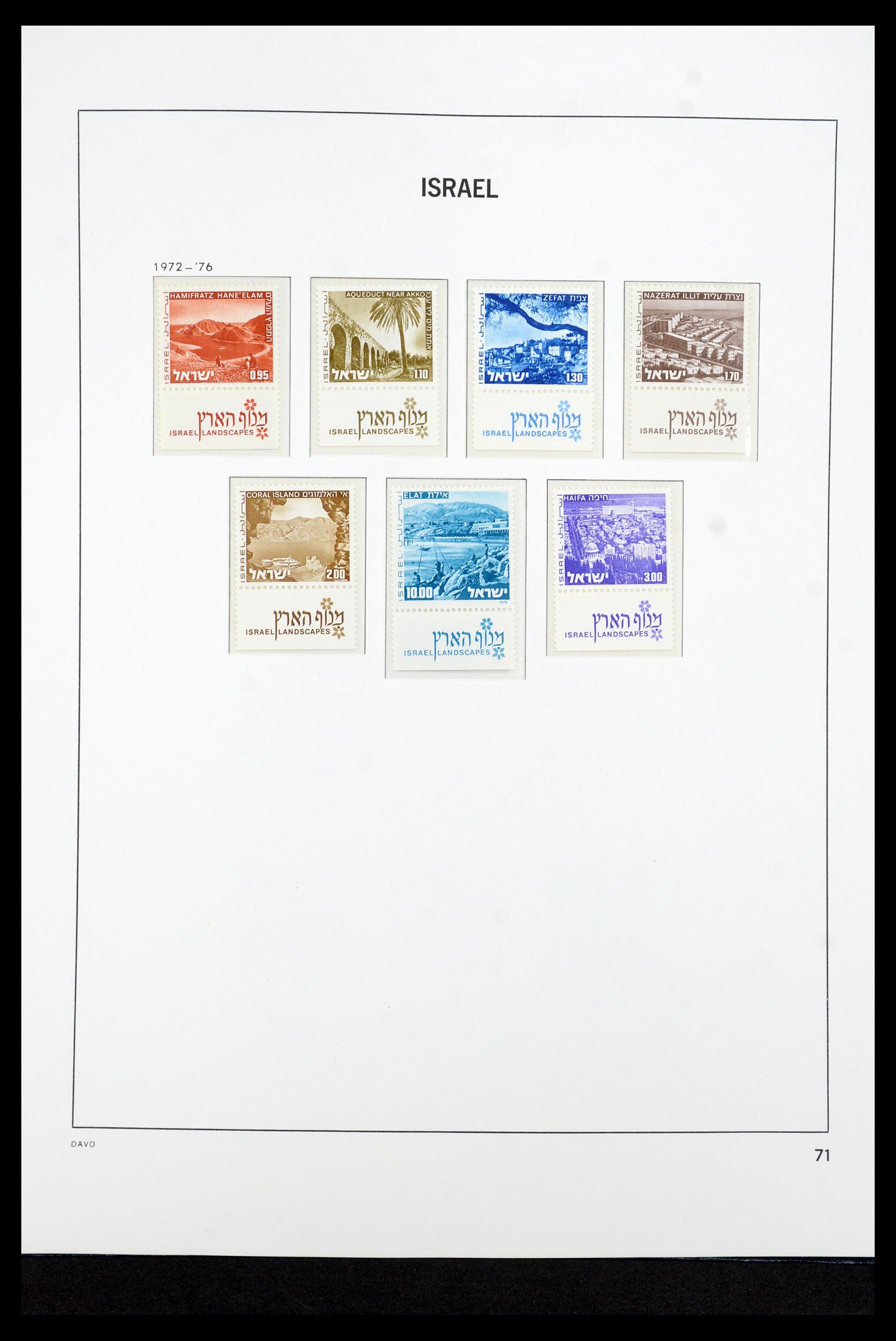36264 087 - Postzegelverzameling 36264 Israël 1949-2000.