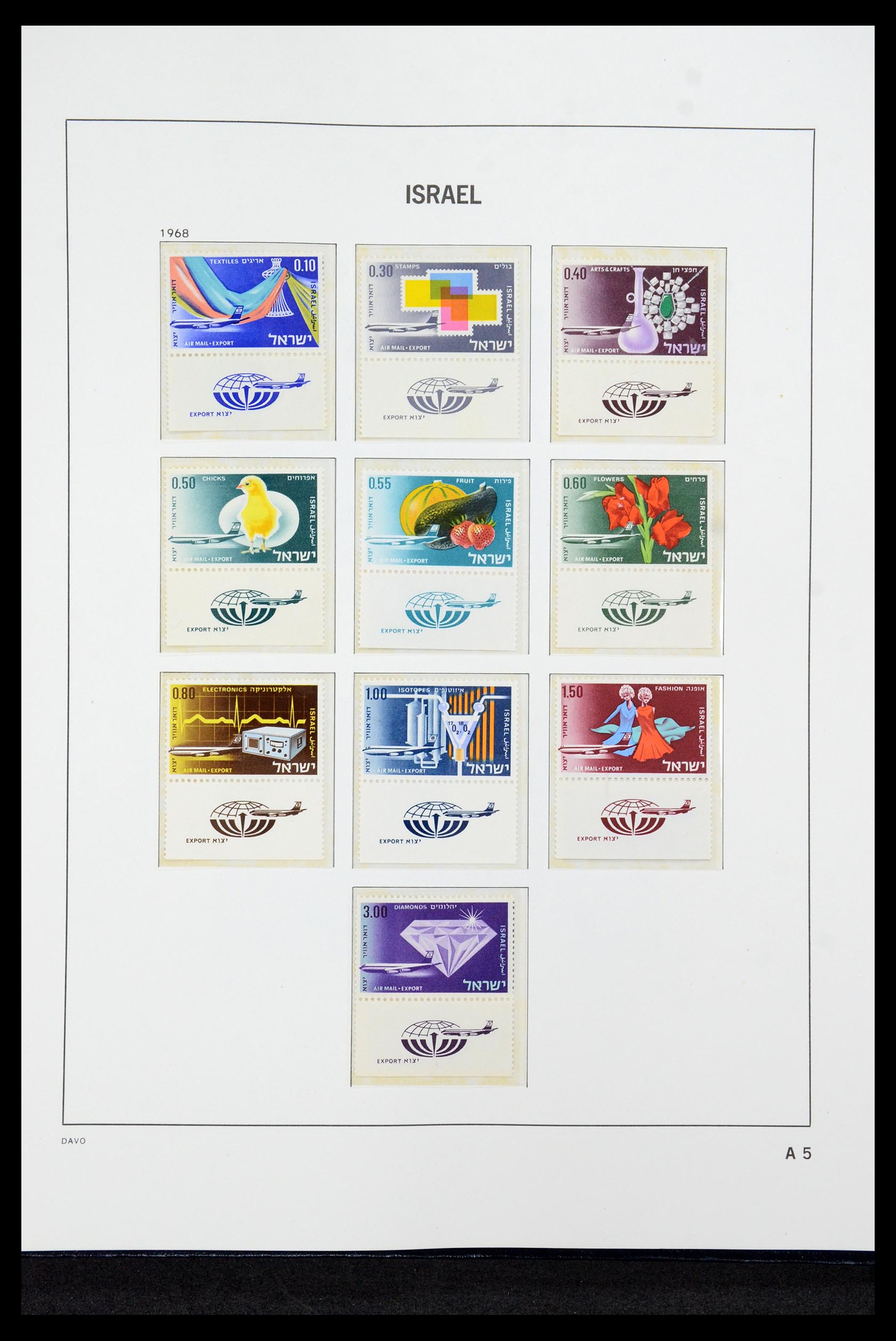 36264 108 - Postzegelverzameling 36264 Israël 1949-2000.
