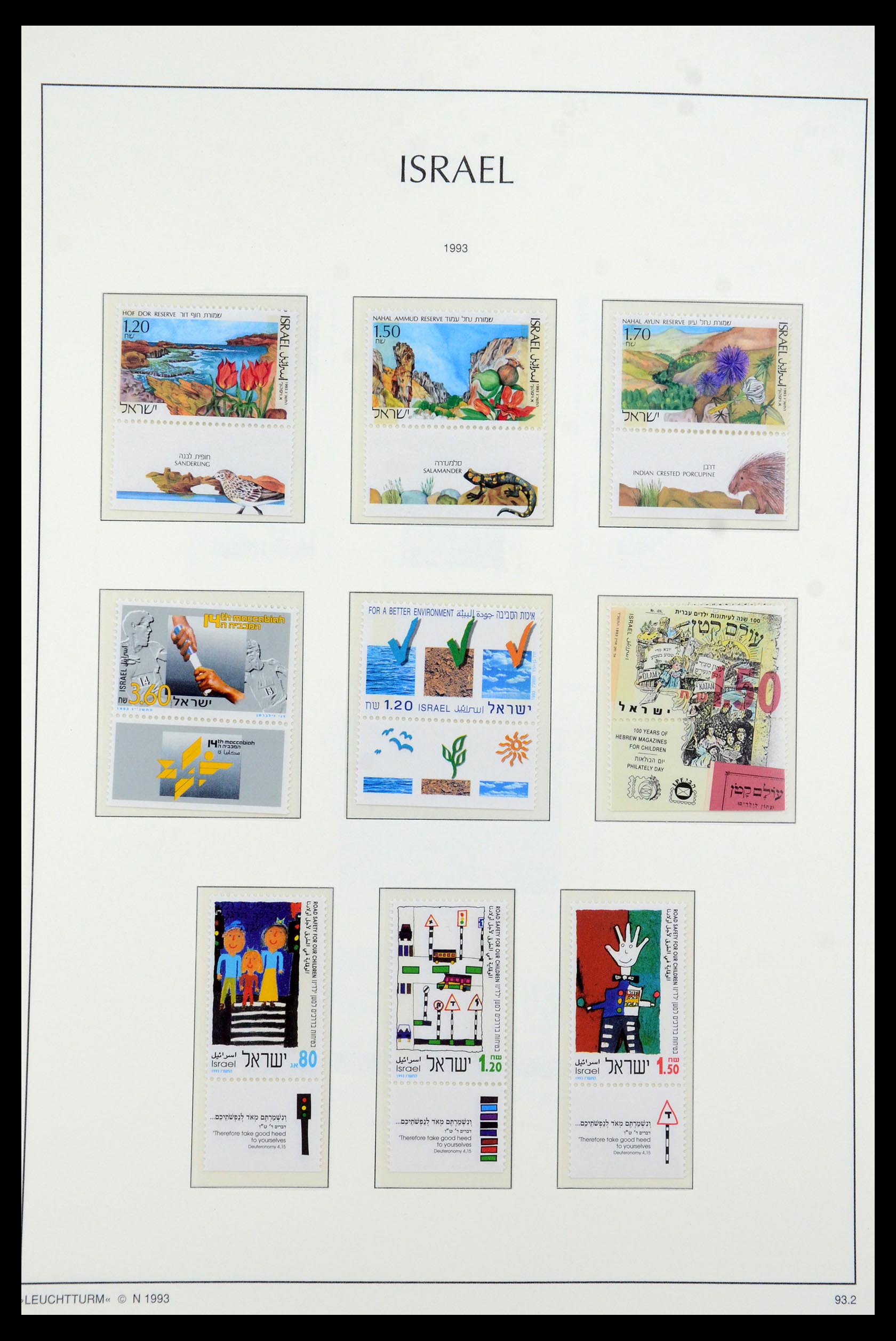 36264 181 - Postzegelverzameling 36264 Israël 1949-2000.