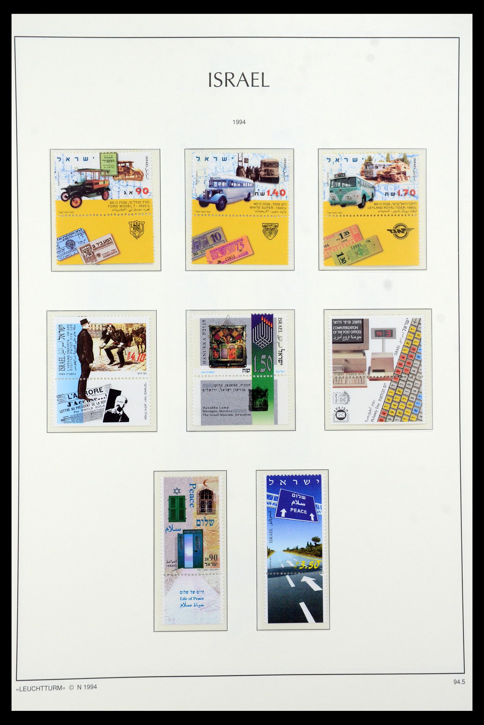 36264 190 - Postzegelverzameling 36264 Israël 1949-2000.