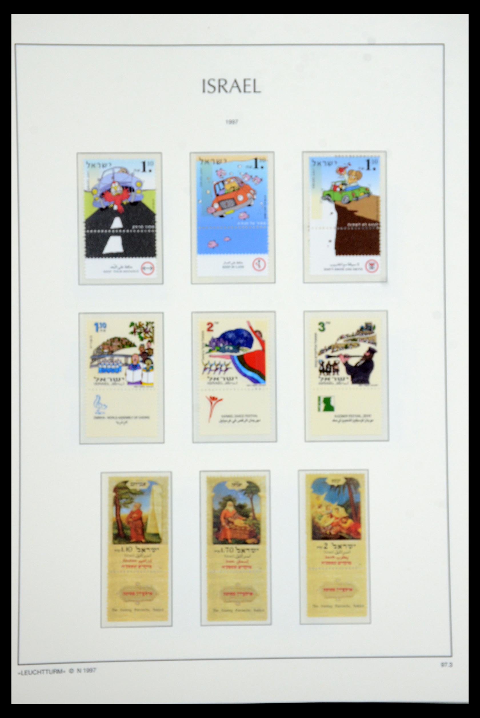 36264 209 - Postzegelverzameling 36264 Israël 1949-2000.