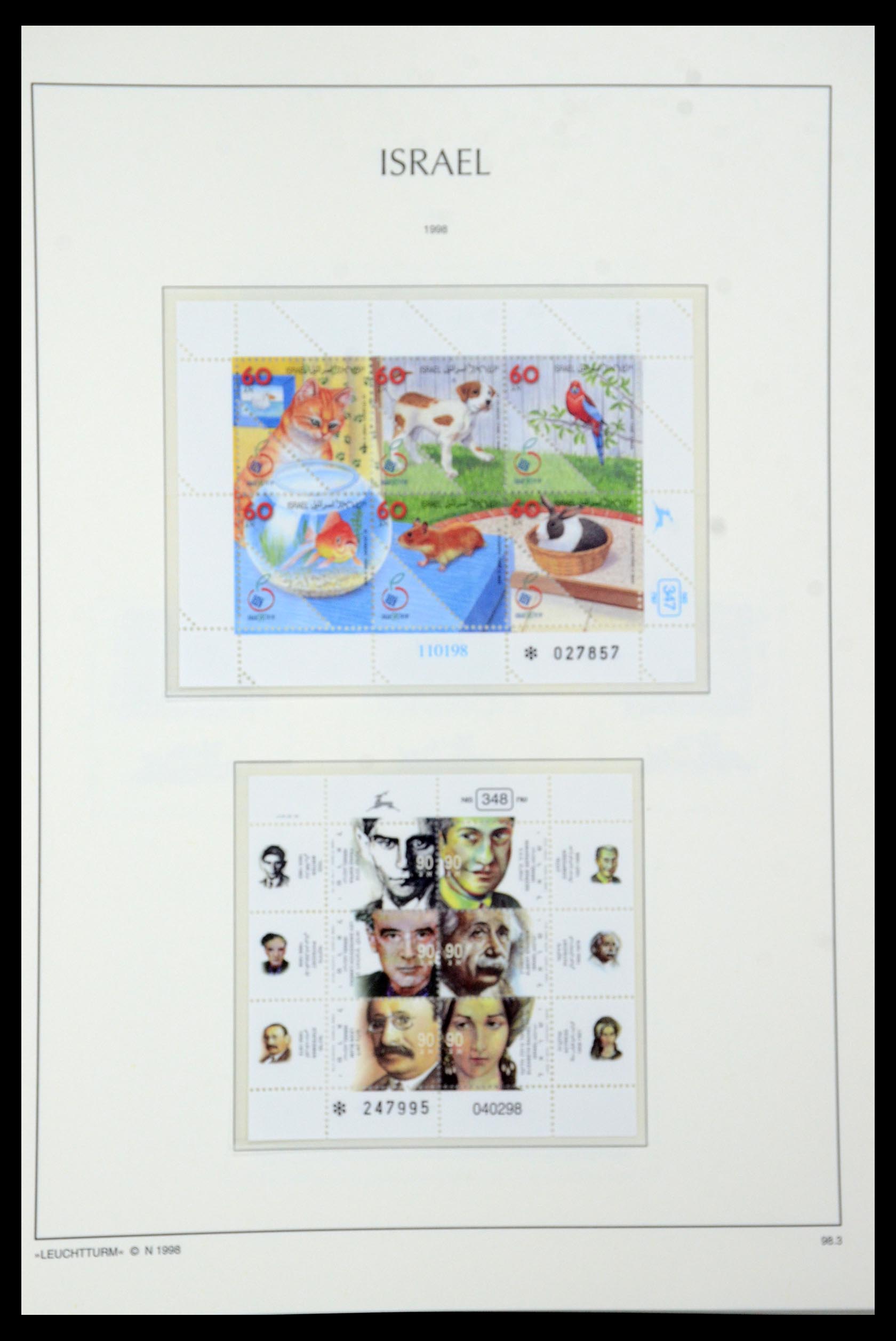 36264 217 - Postzegelverzameling 36264 Israël 1949-2000.