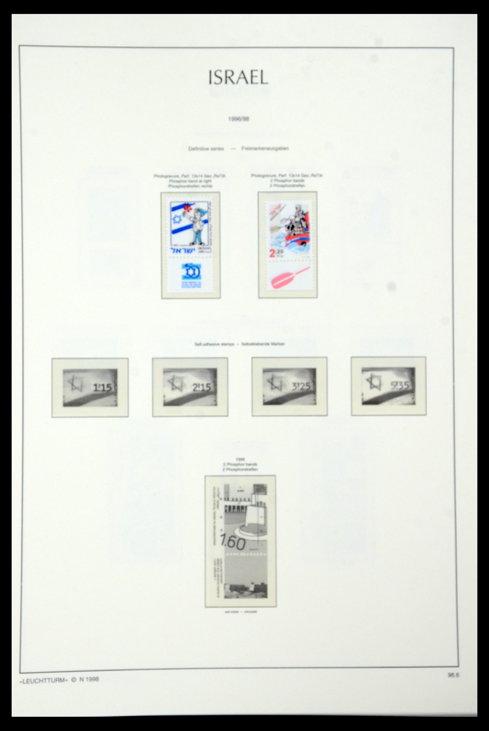 36264 220 - Postzegelverzameling 36264 Israël 1949-2000.