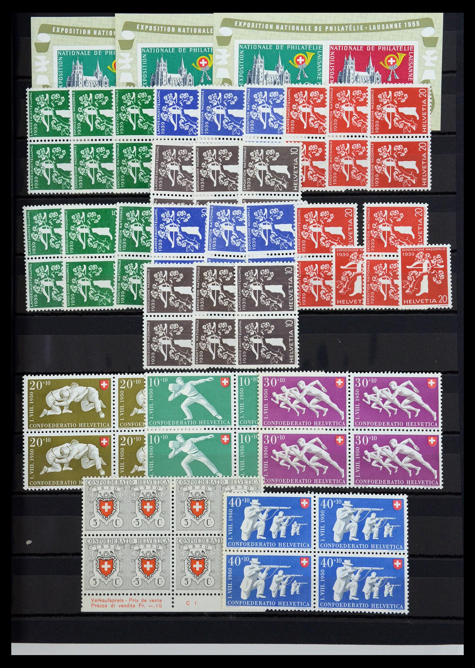 36265 001 - Postzegelverzameling 36265 Europese landen 1930-1960.