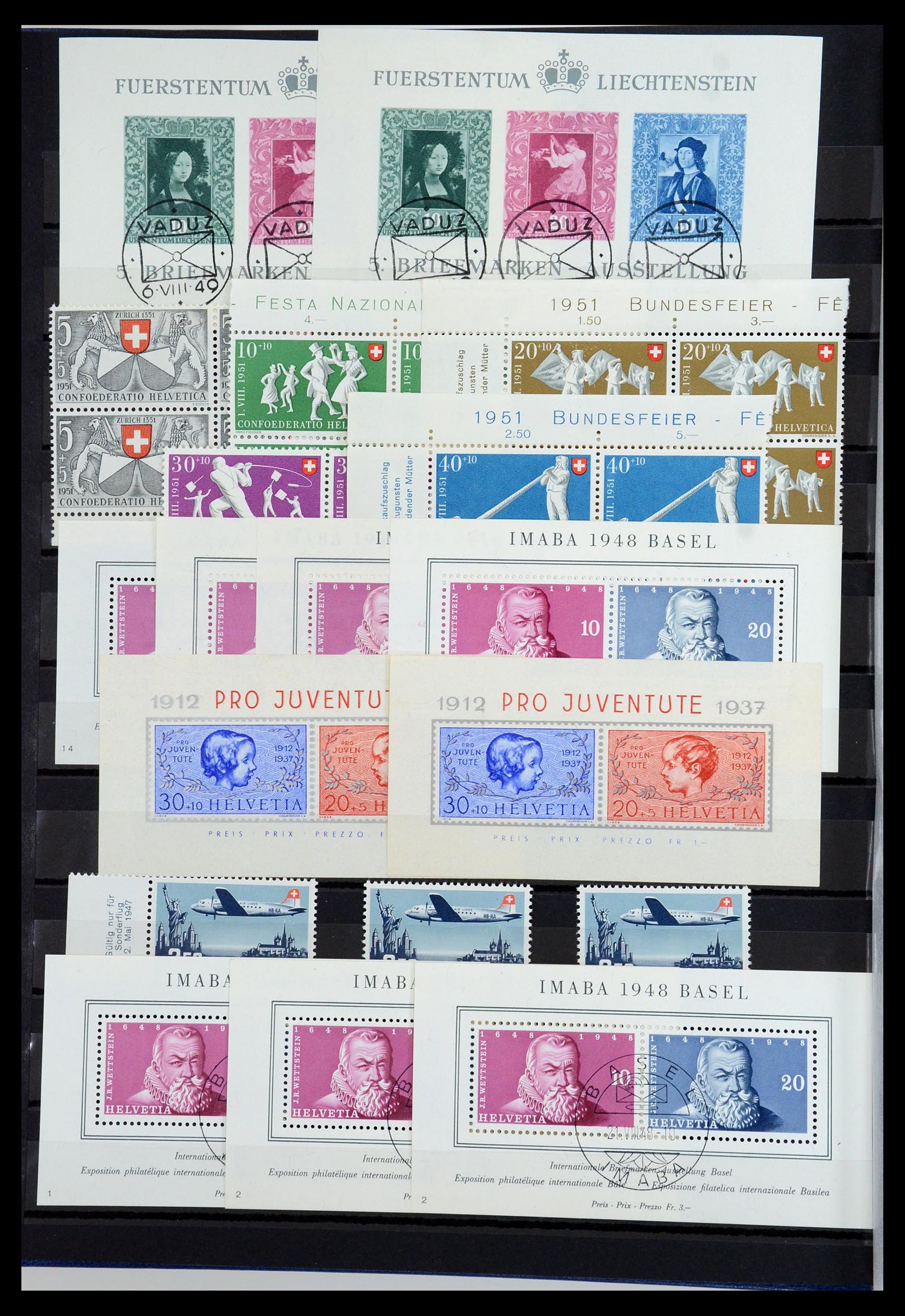 36265 004 - Postzegelverzameling 36265 Europese landen 1930-1960.