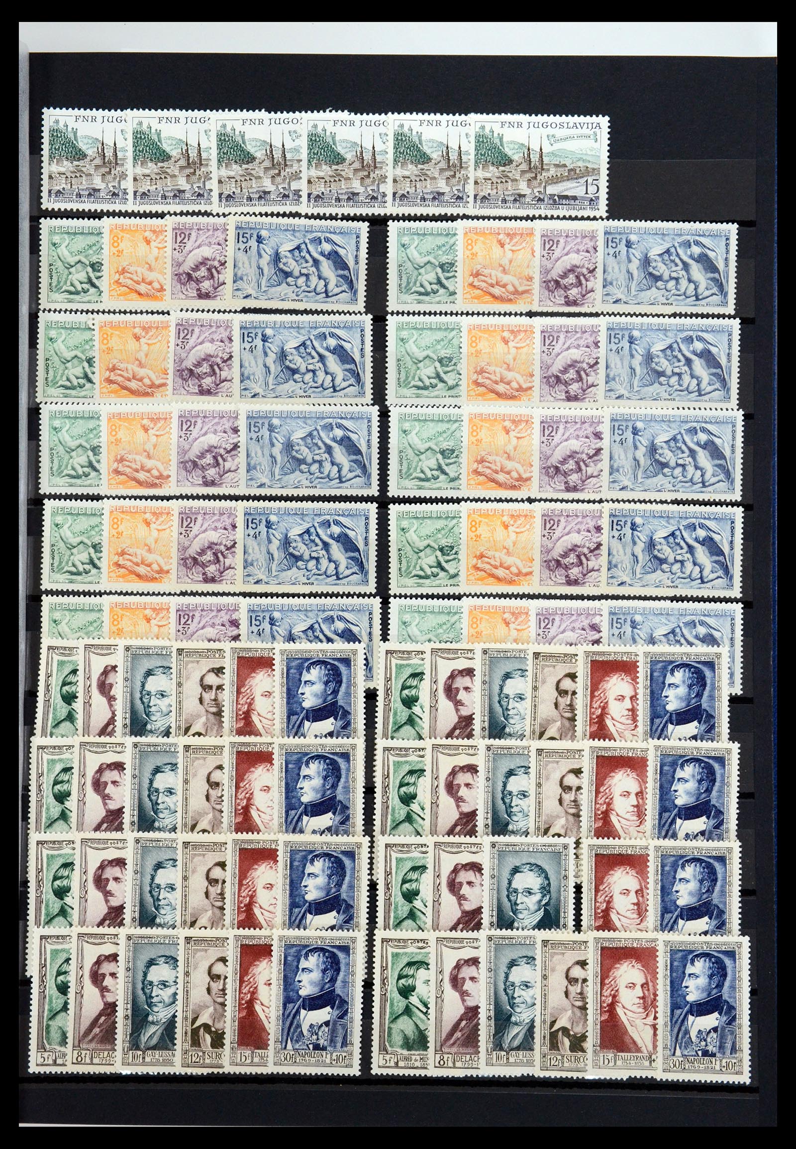 36265 007 - Postzegelverzameling 36265 Europese landen 1930-1960.