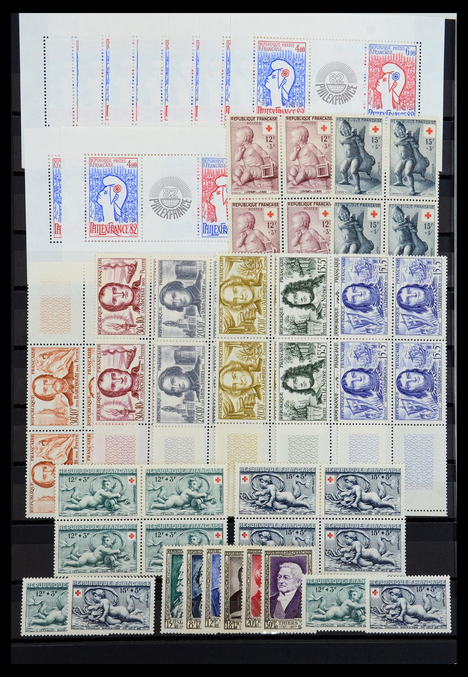 36265 010 - Postzegelverzameling 36265 Europese landen 1930-1960.