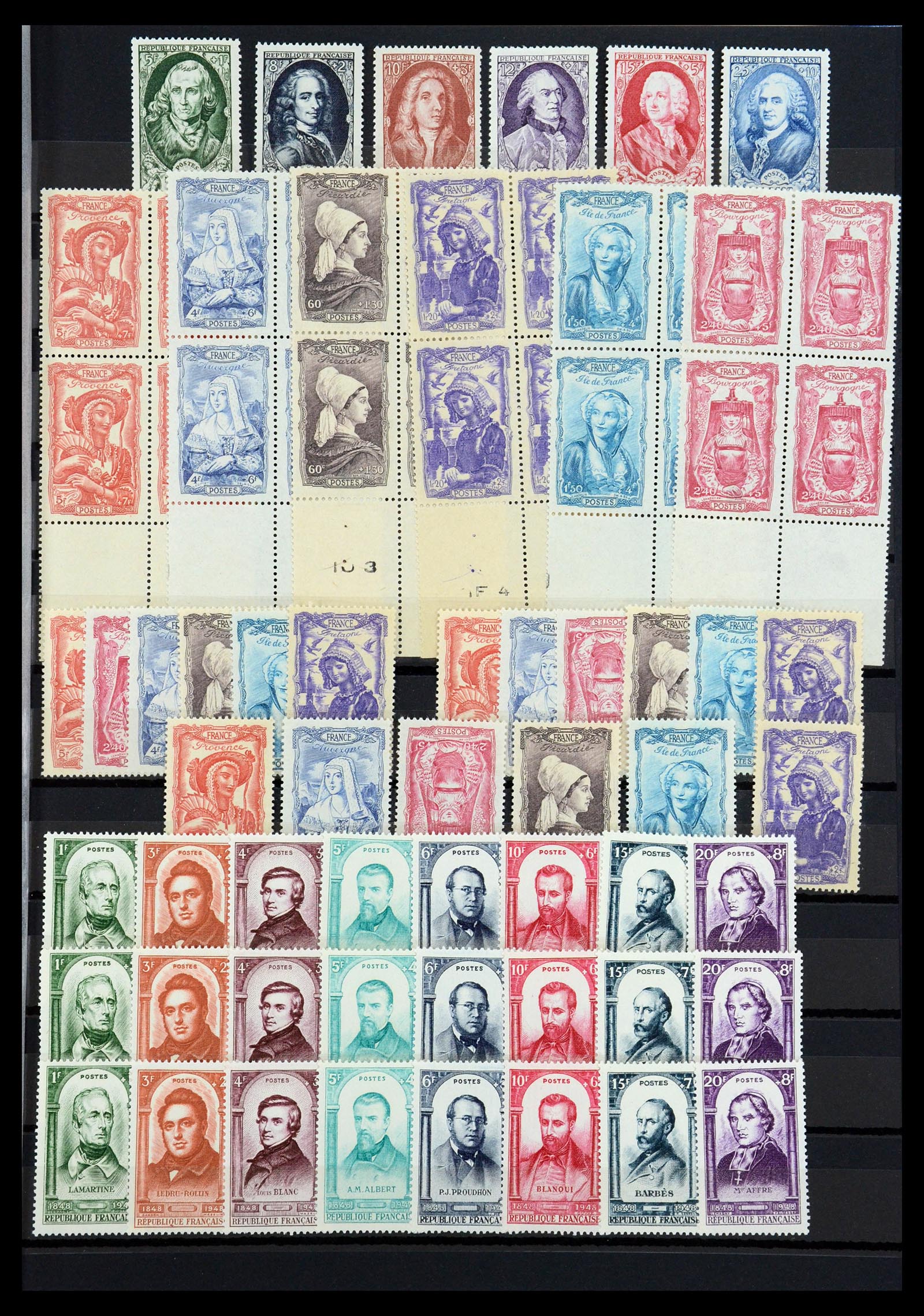 36265 013 - Postzegelverzameling 36265 Europese landen 1930-1960.