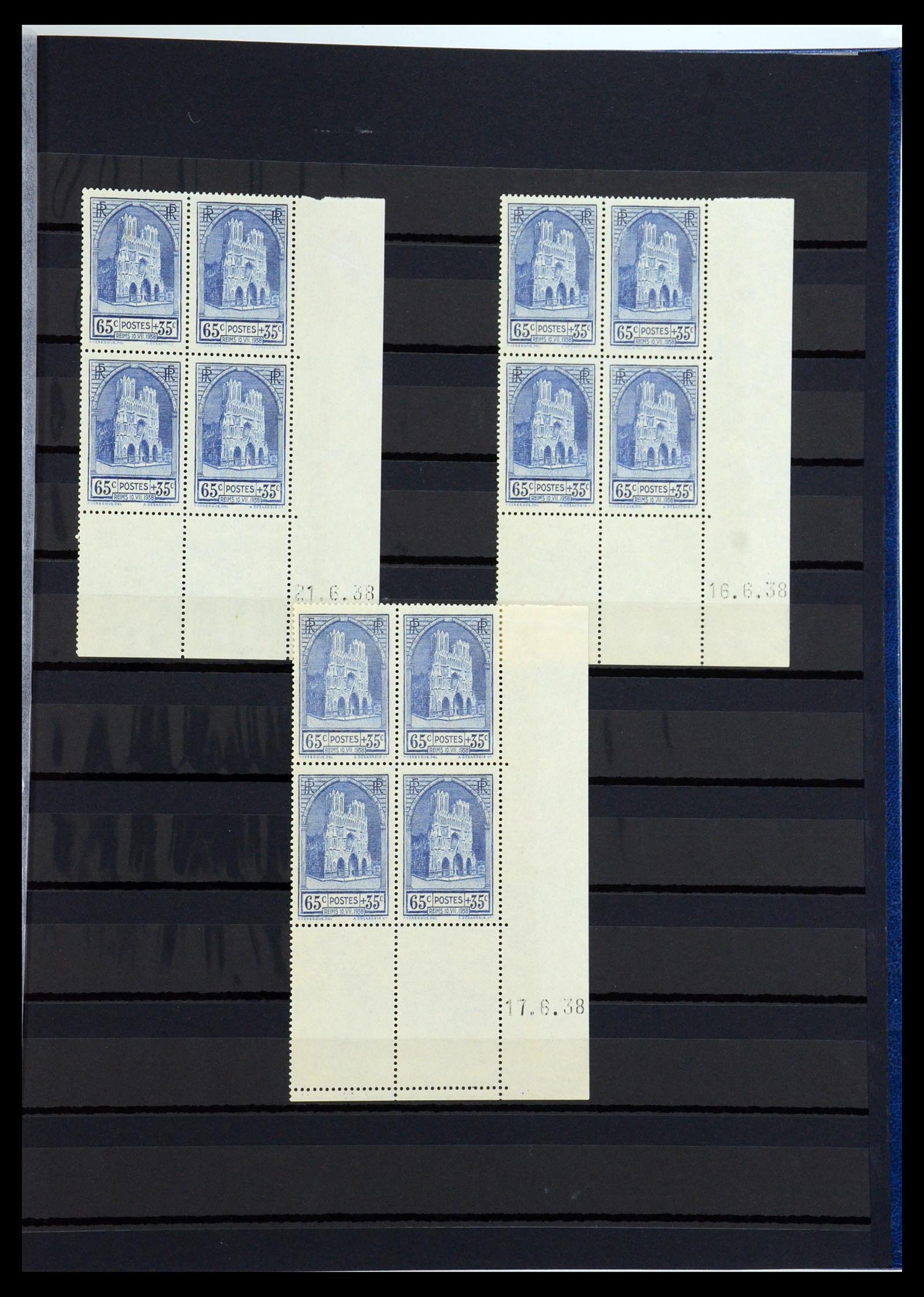 36265 019 - Postzegelverzameling 36265 Europese landen 1930-1960.