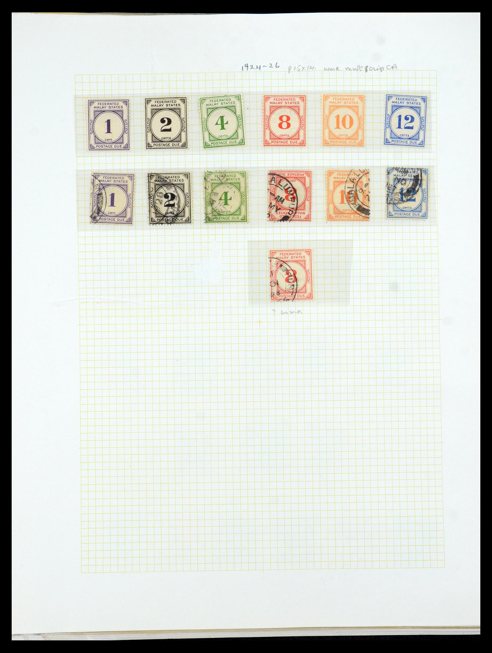 36272 006 - Postzegelverzameling 36272 Maleisische Staten 1900-1978.